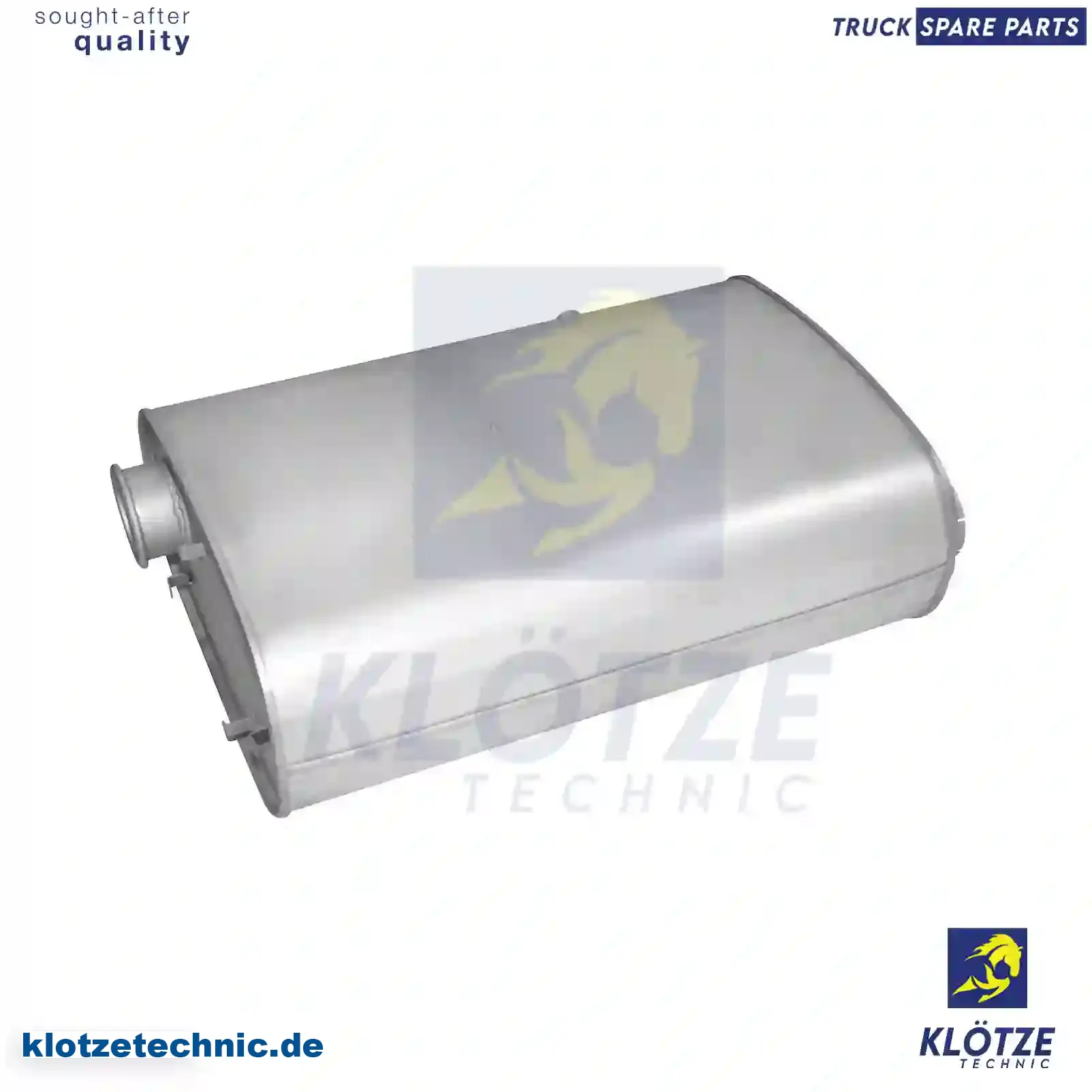Silencer, 5010317508, 50103 || Klötze Technic Automotive Air Brake Systems
