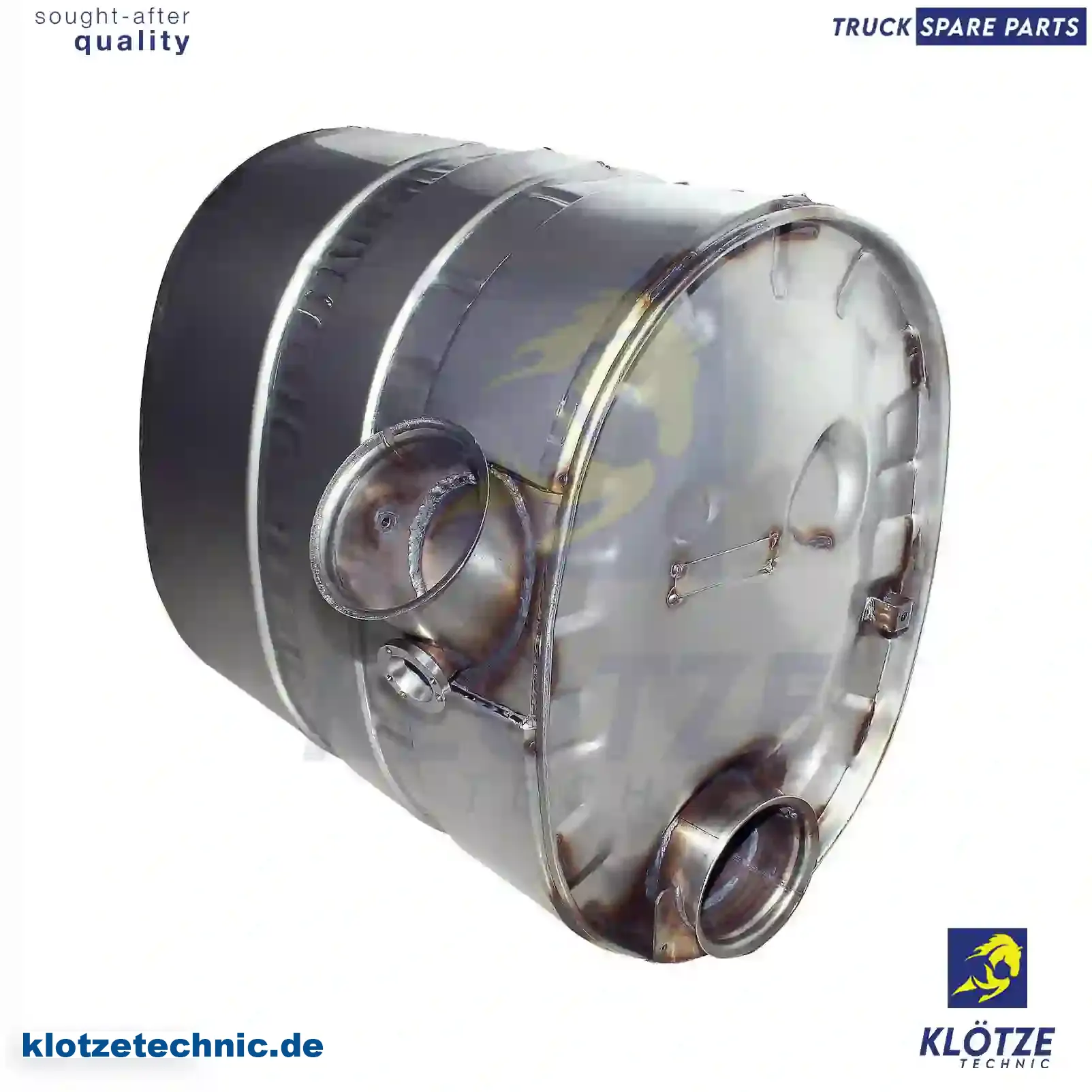 Silencer, 7420920706, 2092 || Klötze Technic Automotive Air Brake Systems