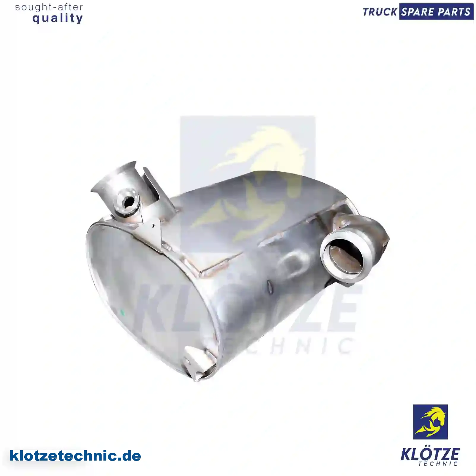 Silencer, 7420950553 || Klötze Technic Automotive Air Brake Systems