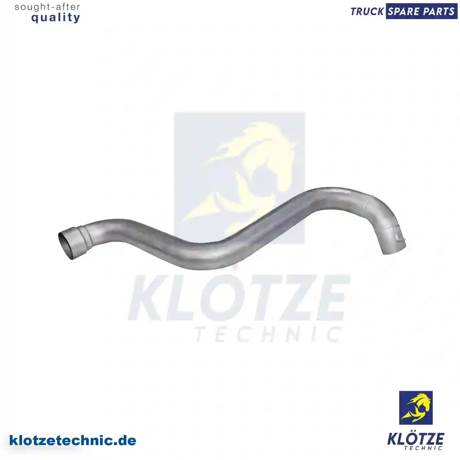 Front exhaust pipe, 5010282987, 5010349813, 5010389241, || Klötze Technic Automotive Air Brake Systems