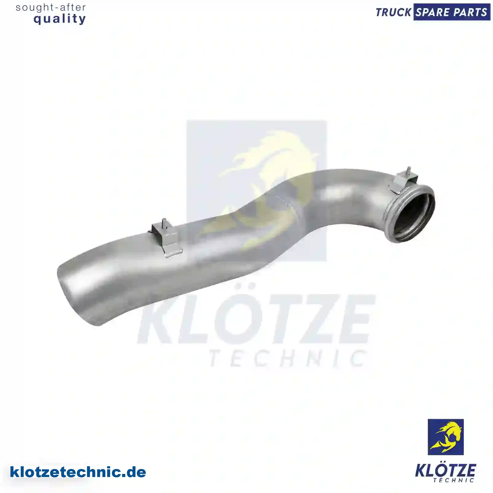 Exhaust pipe, 7420720896, 7420868202, 20720896, 20868202, ZG10305-0008 || Klötze Technic Automotive Air Brake Systems