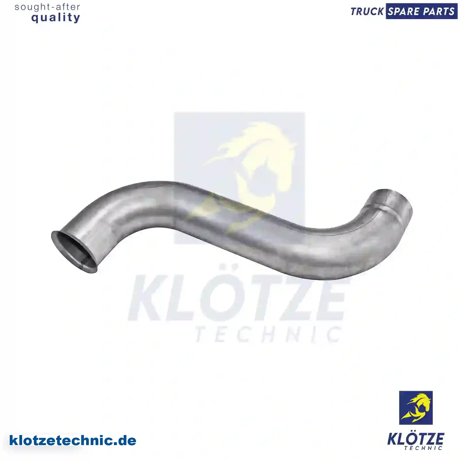 Front exhaust pipe, 5010547910, ZG10335-0008 || Klötze Technic Automotive Air Brake Systems