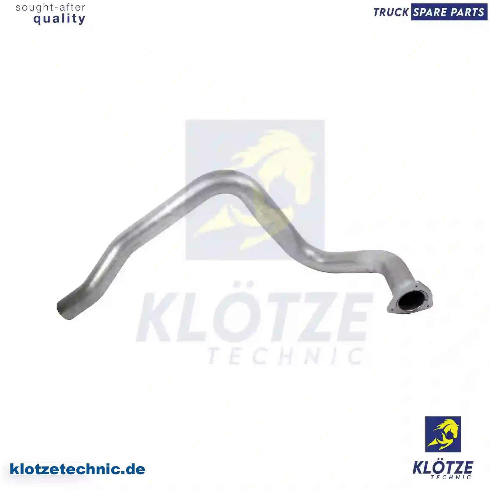 Front exhaust pipe, 5010528173, ZG10336-0008 || Klötze Technic Automotive Air Brake Systems