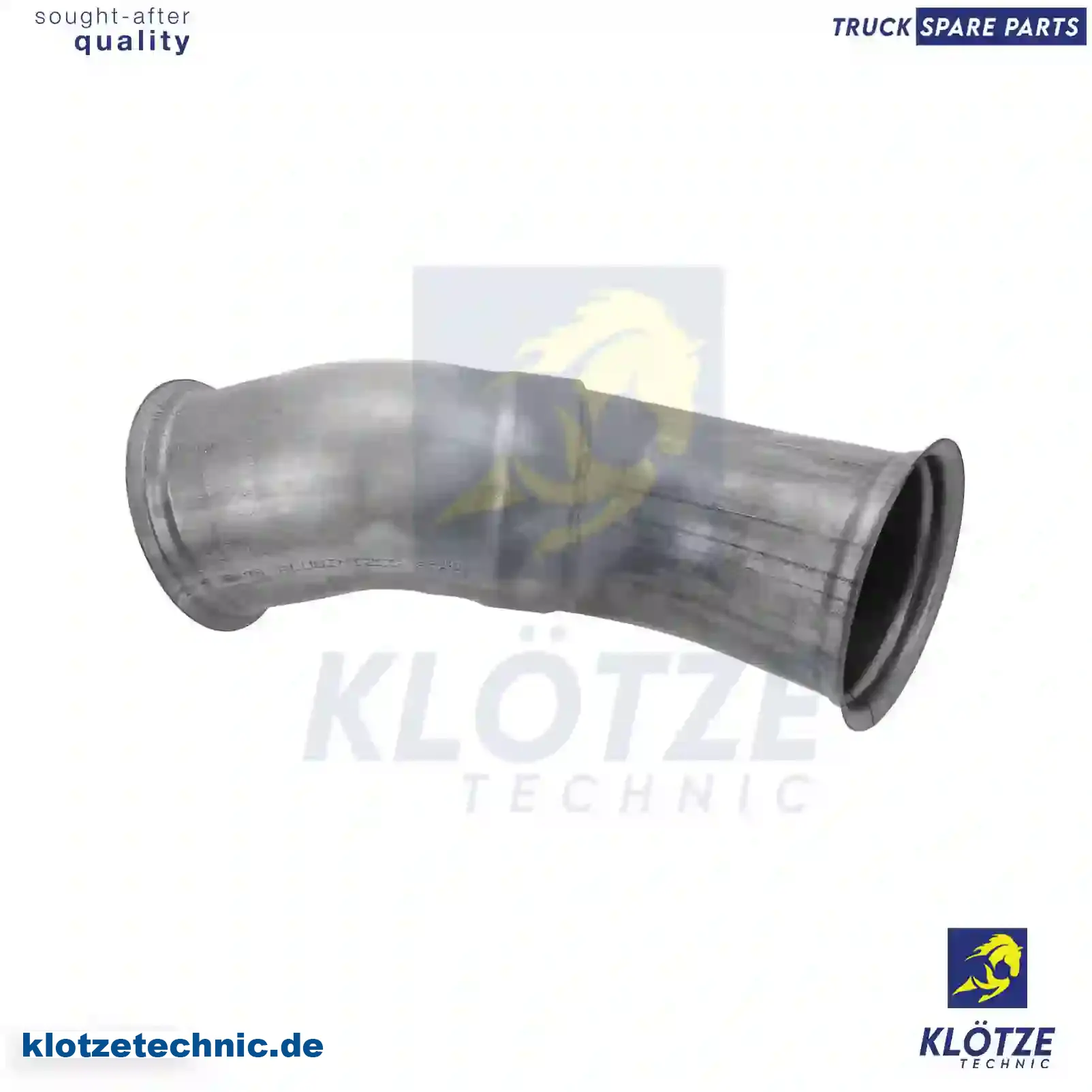 Exhaust pipe, 7420881818, 20881818, ZG10306-0008 || Klötze Technic Automotive Air Brake Systems