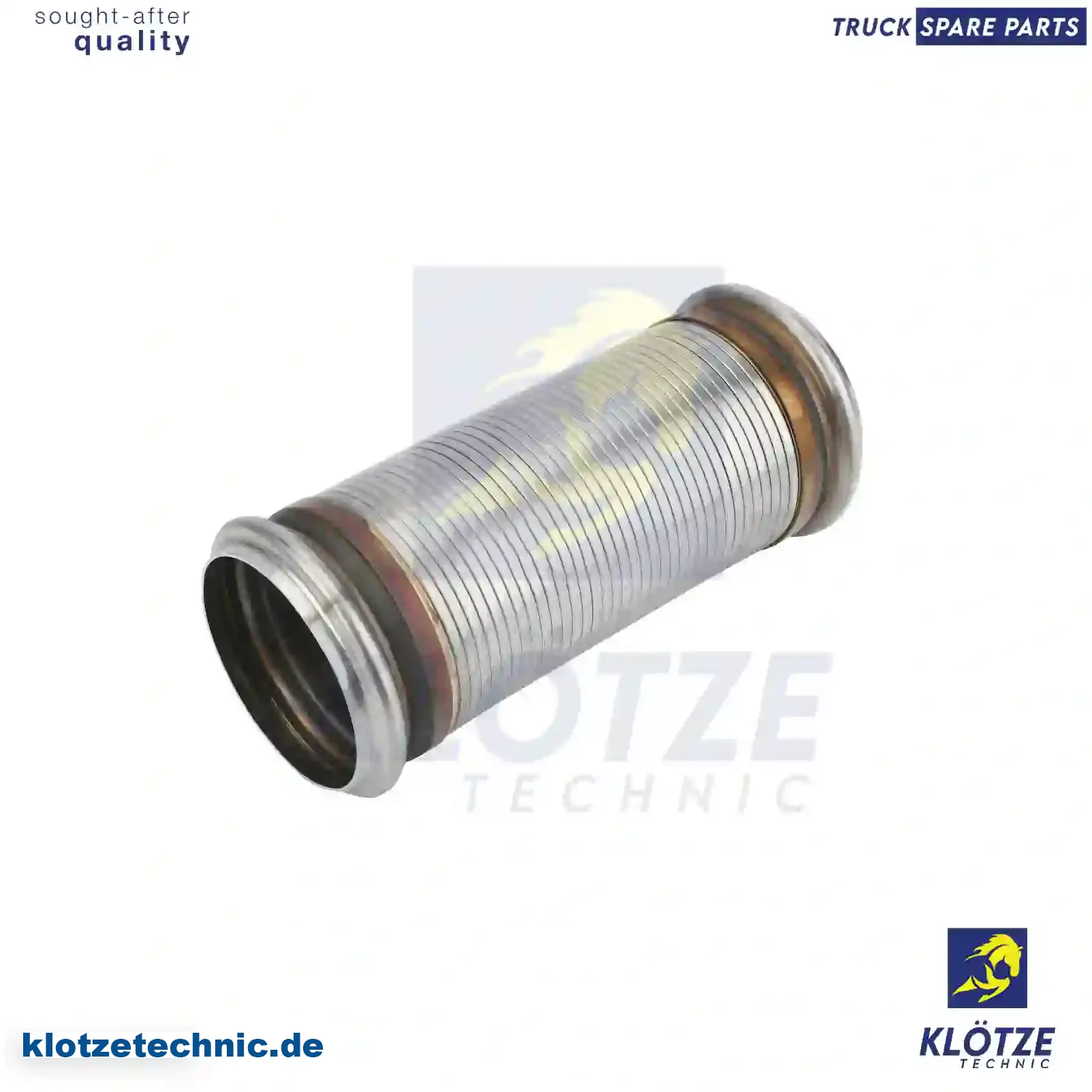 Flexible pipe, 7420709027, 7421838883, 20709027, 21838883, 22321908, ZG10319-0008 || Klötze Technic Automotive Air Brake Systems