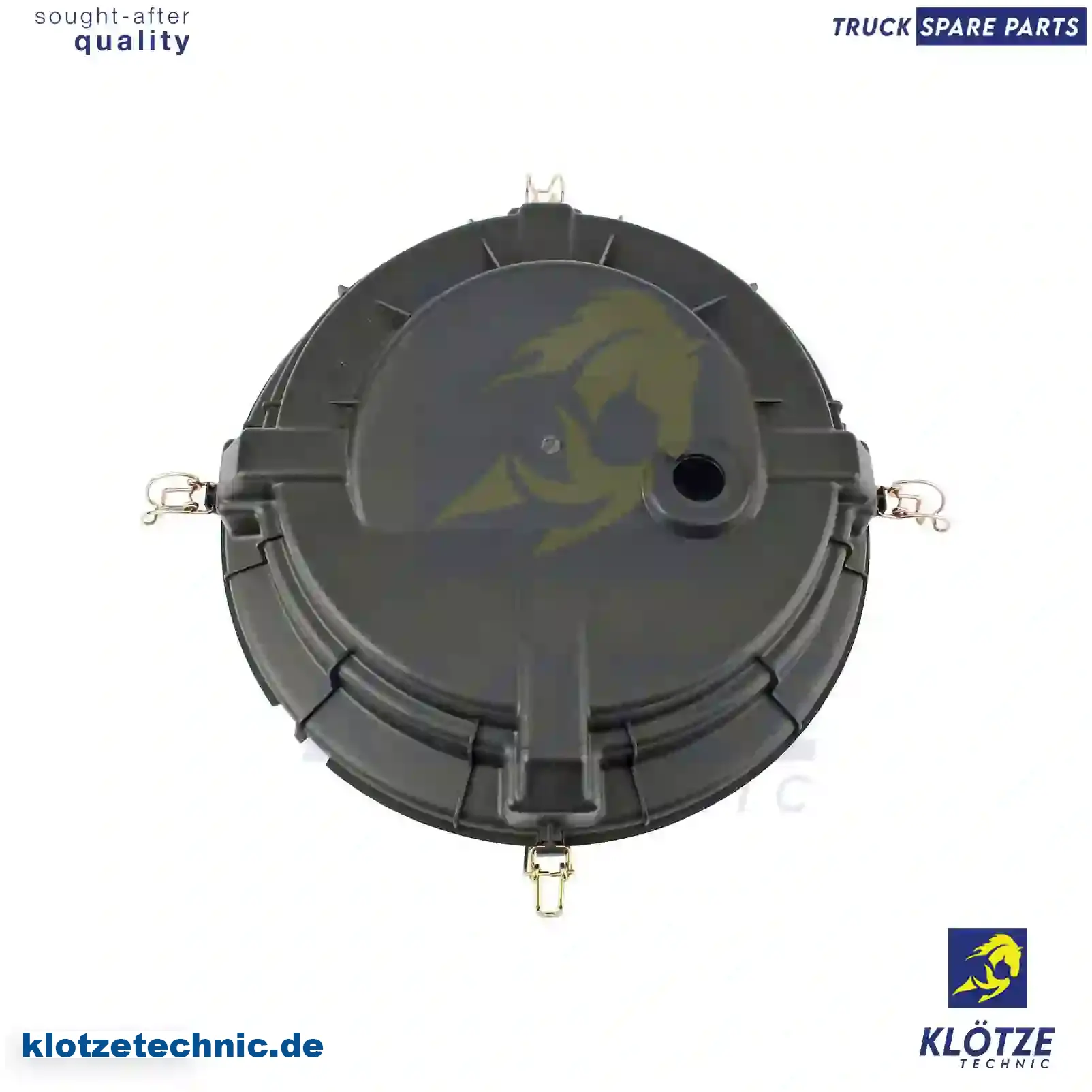 Air filter cover, 1387547 || Klötze Technic Automotive Air Brake Systems