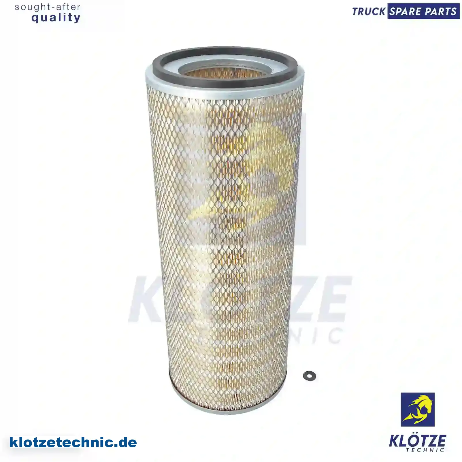 Air filter, BBU5878, DNP181165, 6777970, 67779702, 6777990, 6779702, 6872683, 68726835 || Klötze Technic Automotive Air Brake Systems