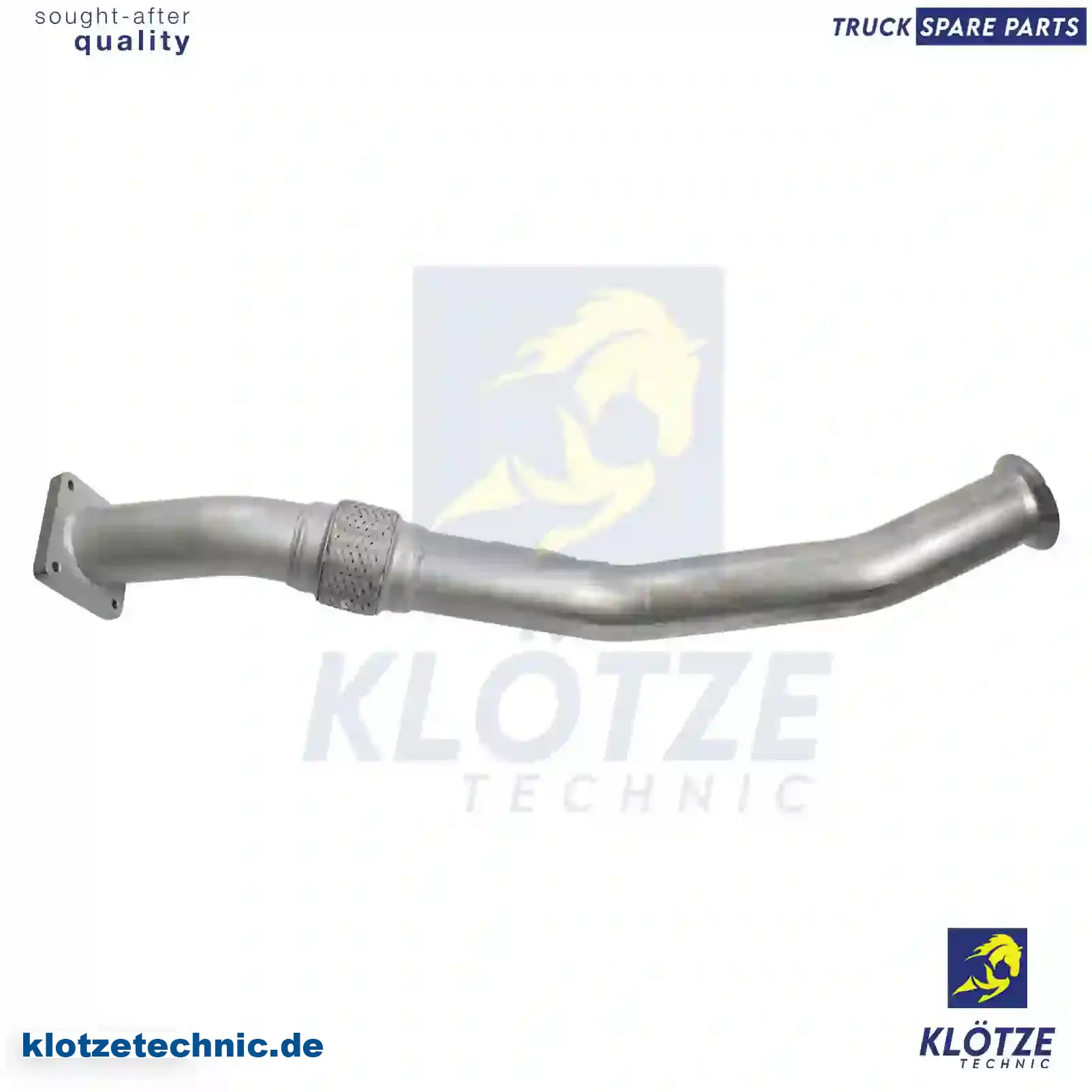 Exhaust pipe, 98419003, 98419097, 98454711, 99481953 || Klötze Technic Automotive Air Brake Systems