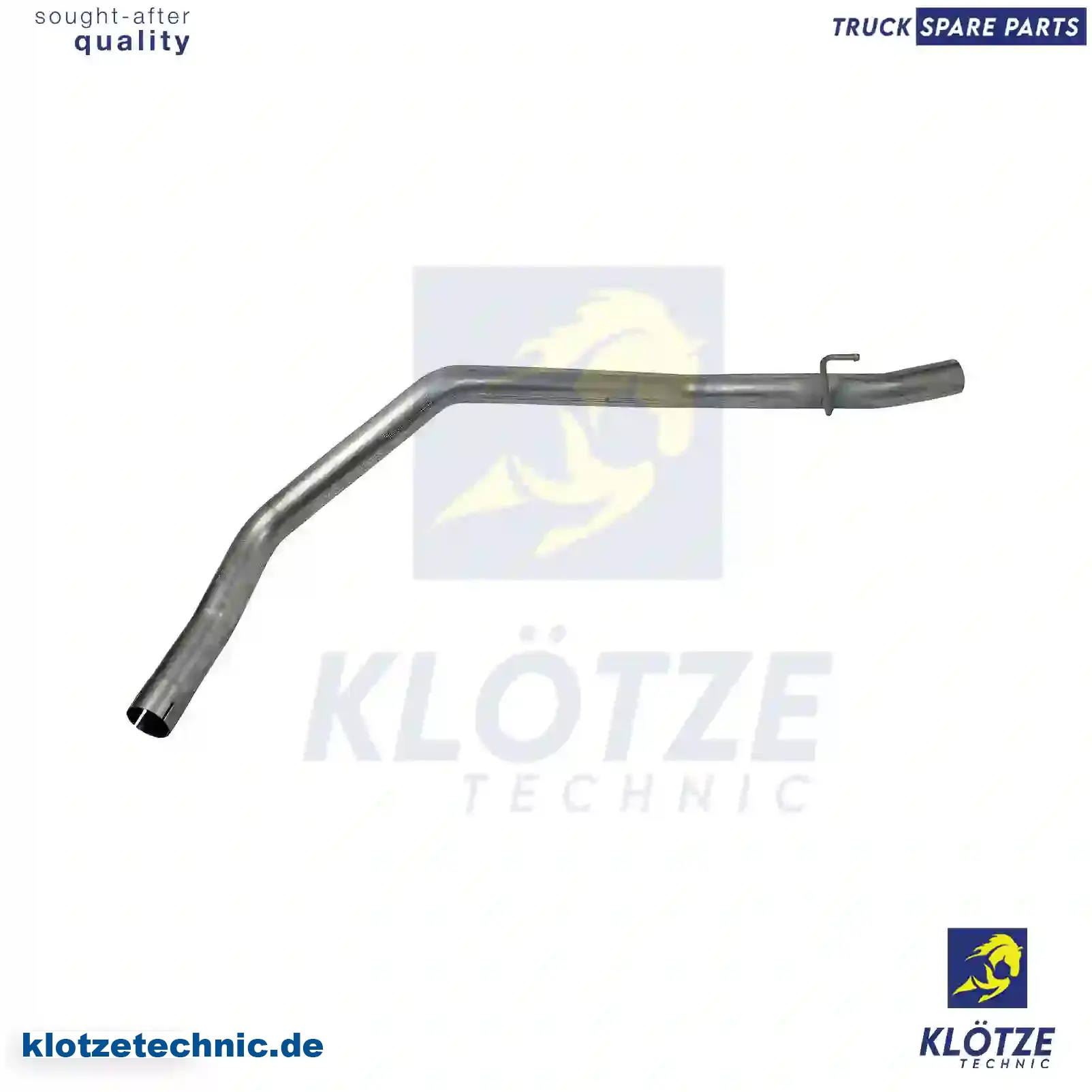 Exhaust pipe, 504197240 || Klötze Technic Automotive Air Brake Systems
