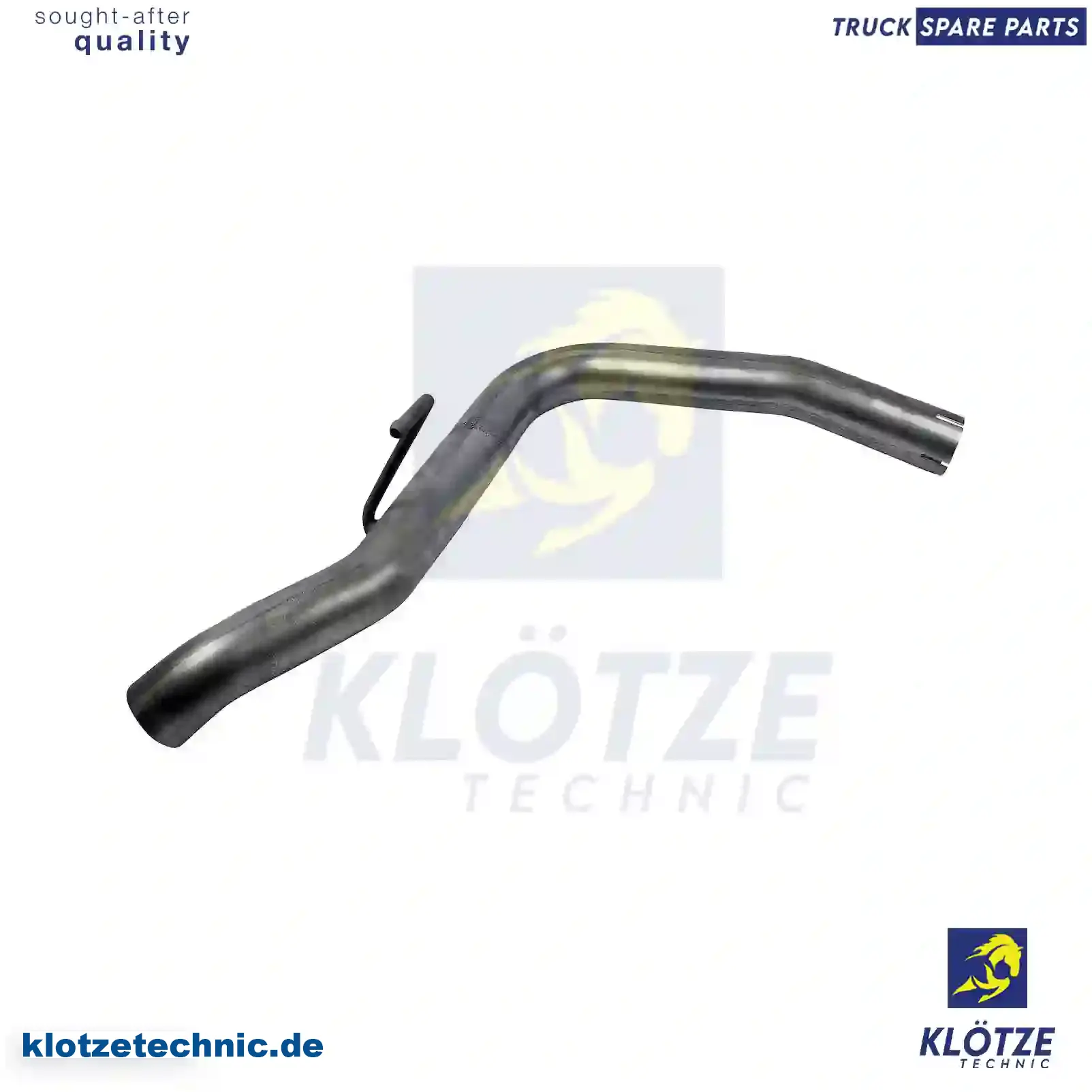 Exhaust pipe, 504198984, ZG10307-0008 || Klötze Technic Automotive Air Brake Systems
