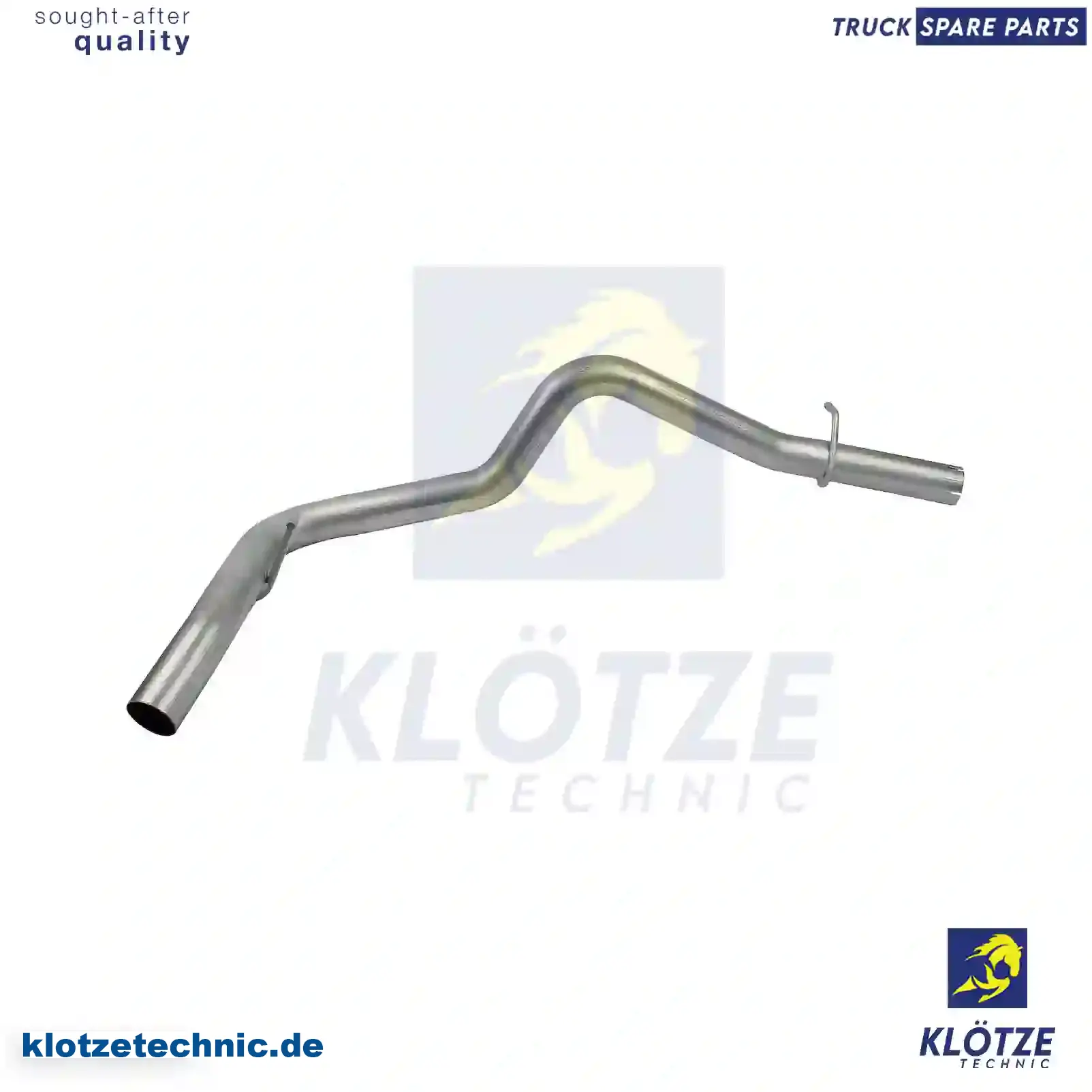 Exhaust pipe, 504091623 || Klötze Technic Automotive Air Brake Systems