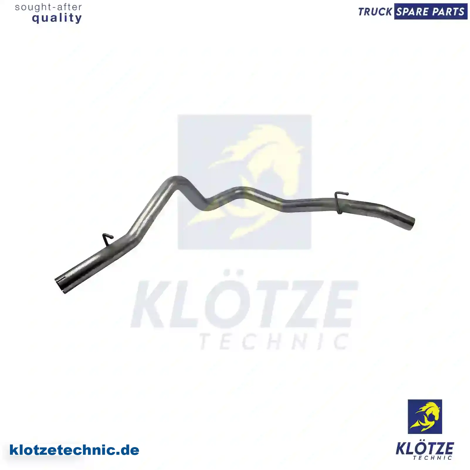 Exhaust pipe, 504136560 || Klötze Technic Automotive Air Brake Systems