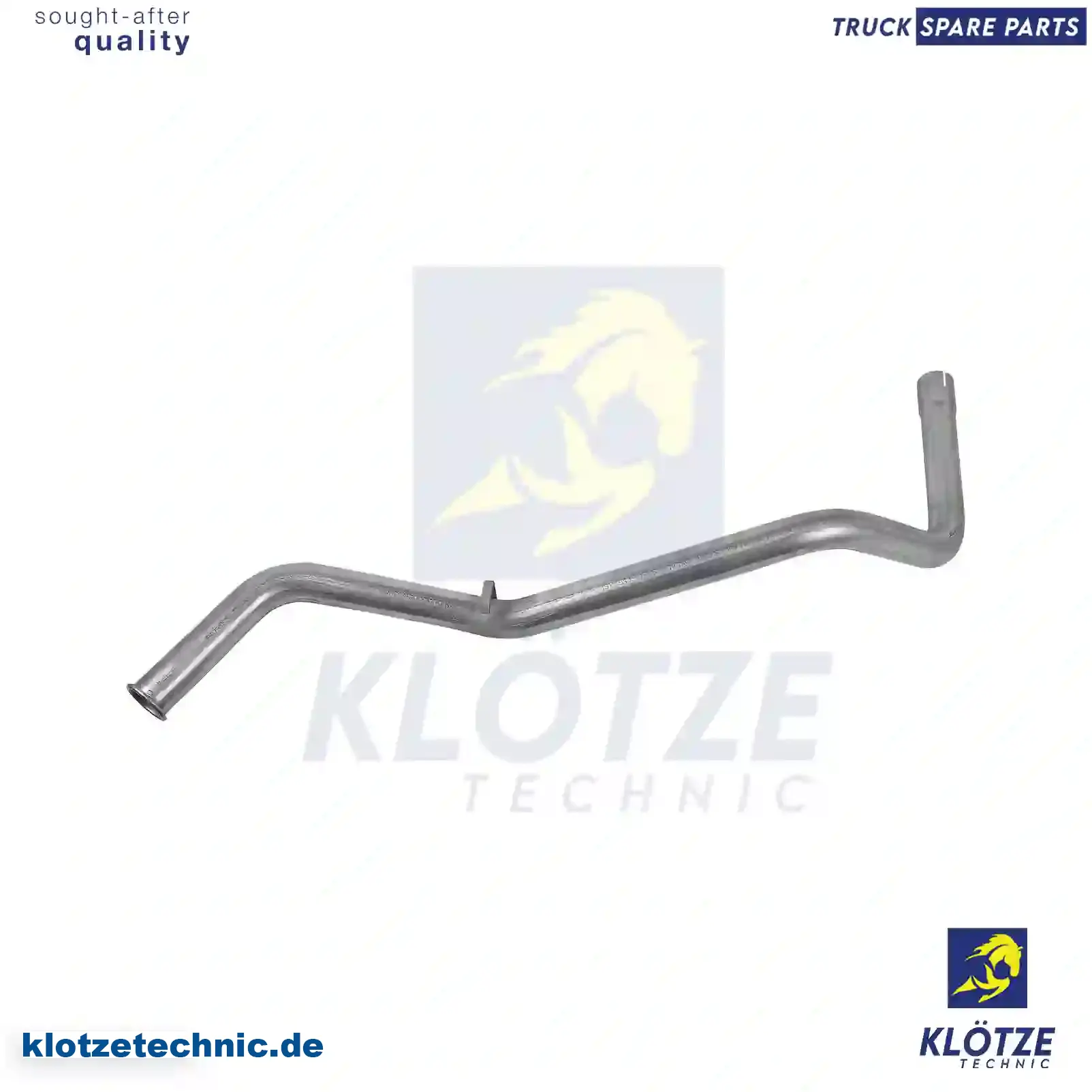 Exhaust pipe, 93811115 || Klötze Technic Automotive Air Brake Systems