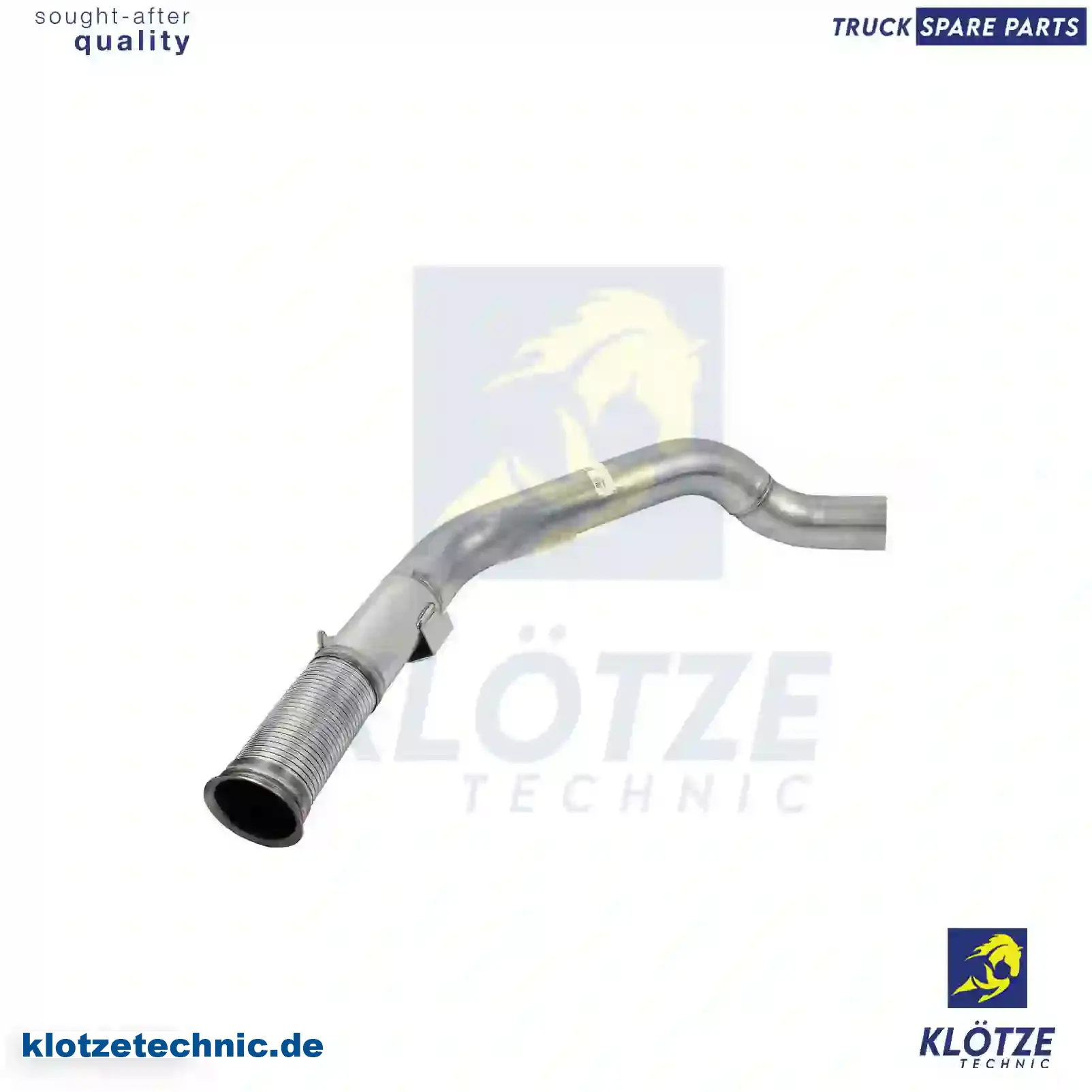 Exhaust pipe, 41296198, ZG10308-0008 || Klötze Technic Automotive Air Brake Systems
