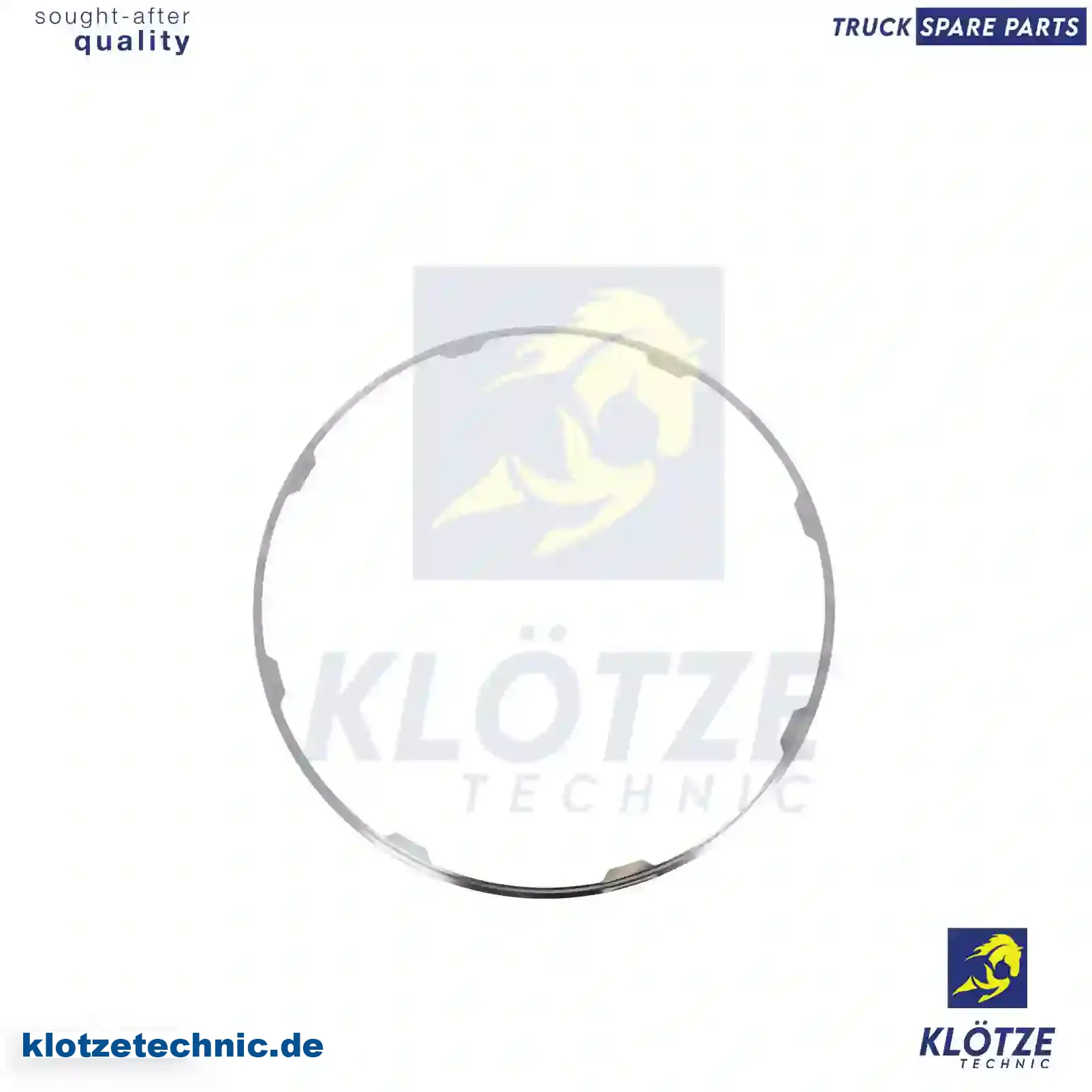 Gasket, catalyst converter, 21570880 || Klötze Technic Automotive Air Brake Systems