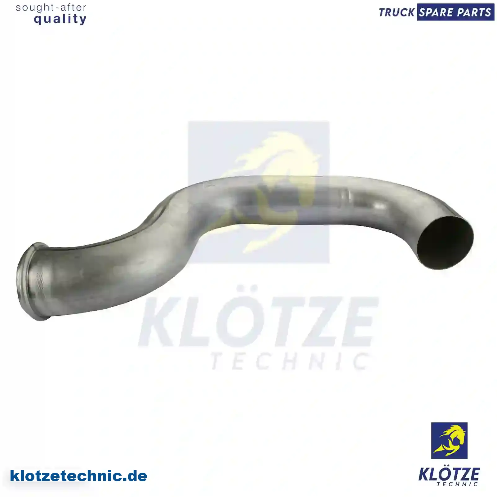 Exhaust pipe, 1628052, 20429020, 20535530 || Klötze Technic Automotive Air Brake Systems