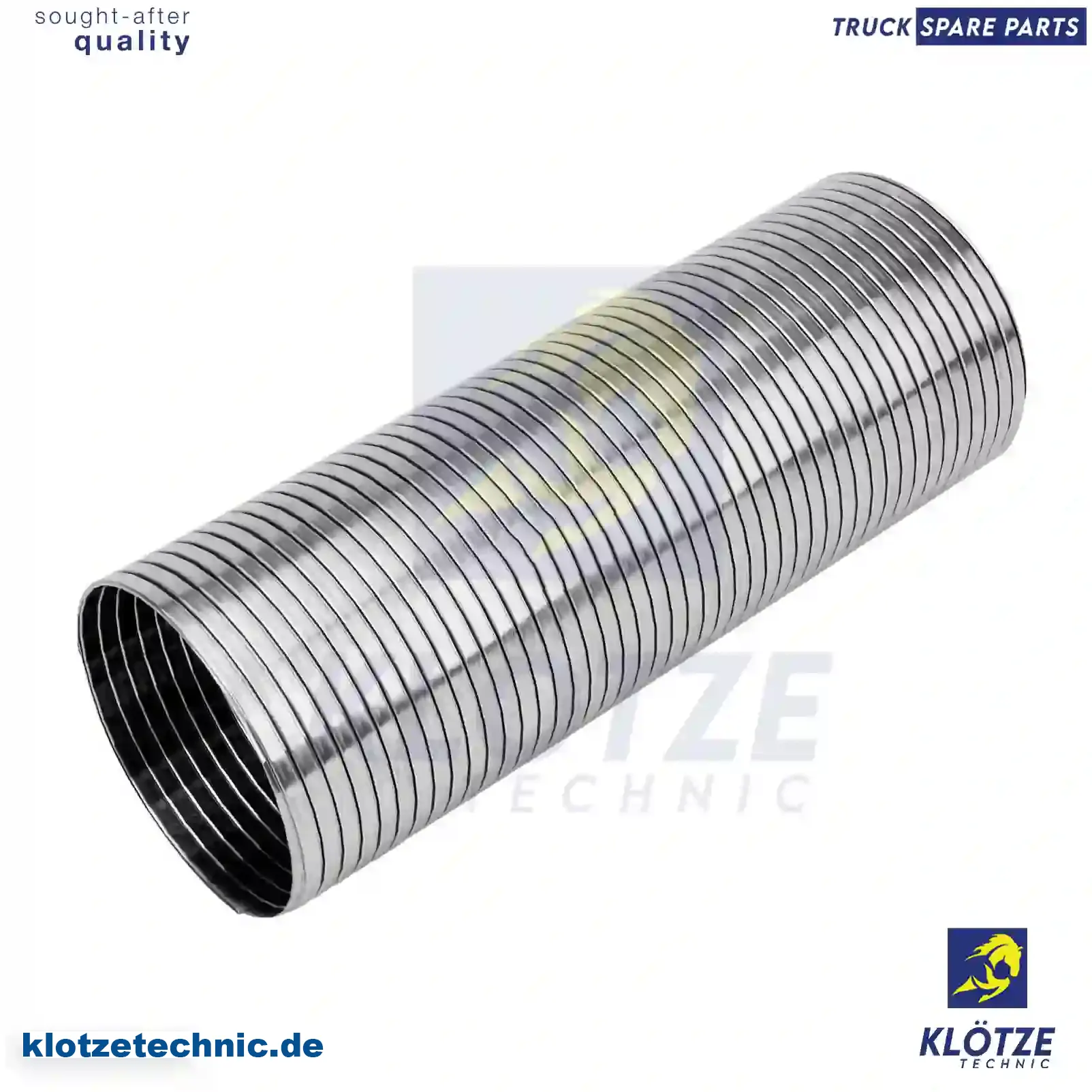 Flexible pipe, 1078121, 1608080, 20442237, 22442237, 8152558 || Klötze Technic Automotive Air Brake Systems