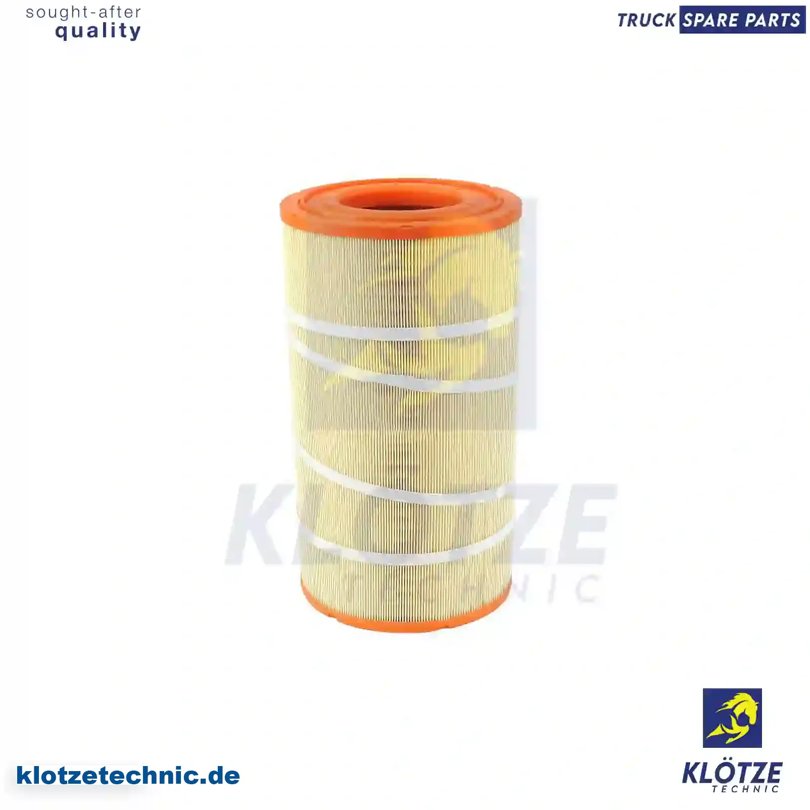 Air filter, 81084050018, 7424993635, ZG00830-0008, || Klötze Technic Automotive Air Brake Systems
