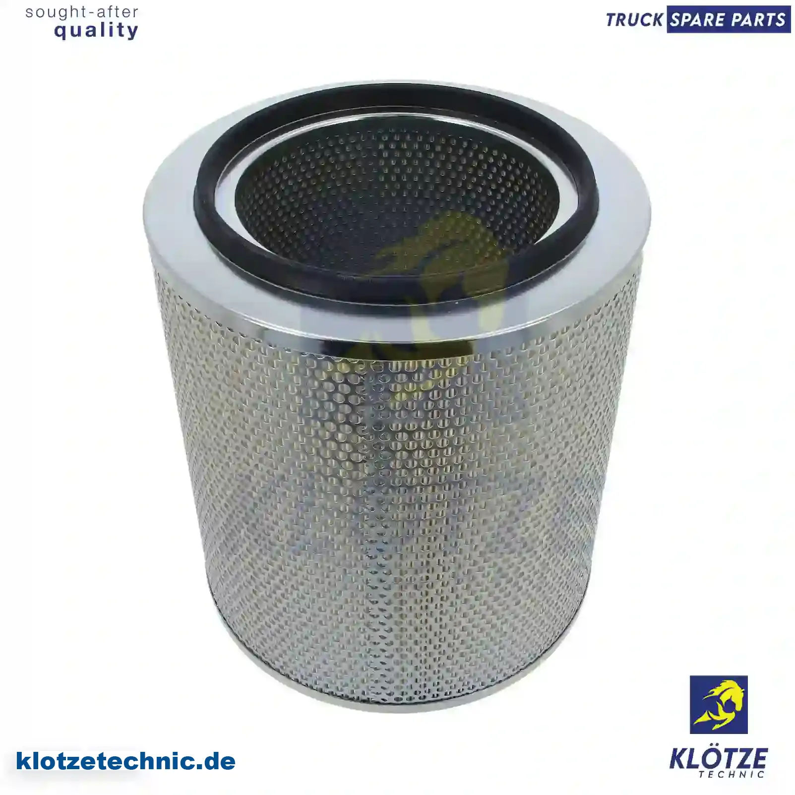 Air filter, 81082040072, 81083040072, 81084016216, 83084050000, 8319149190, 83191491900 || Klötze Technic Automotive Air Brake Systems
