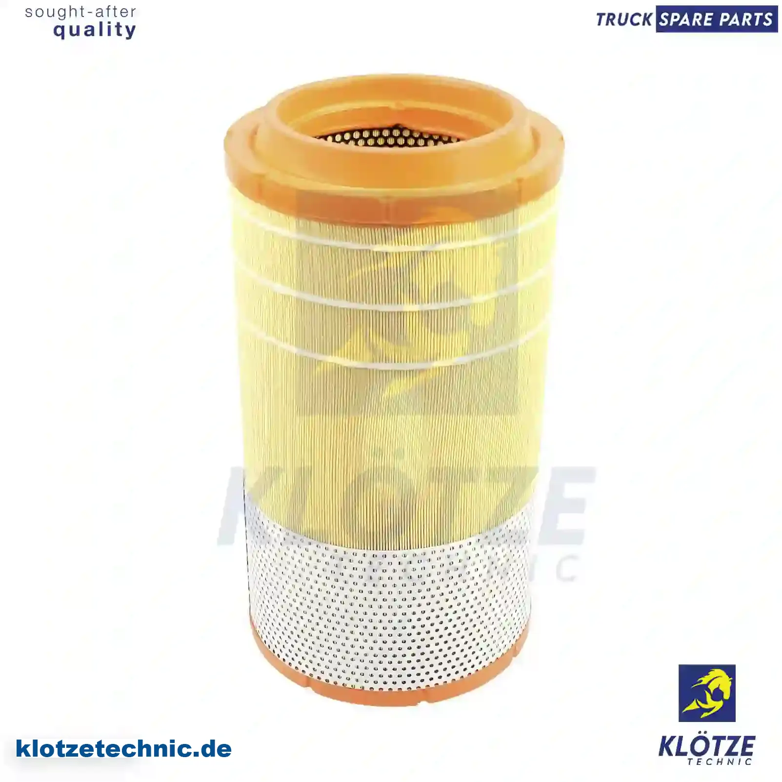 Air filter, 01182786, 5801551648, 5801613592, 01182786, 10293726, 81083040102, 81084016260, 83084050001, 21020091, D6550518, 21020091, 21377909 || Klötze Technic Automotive Air Brake Systems