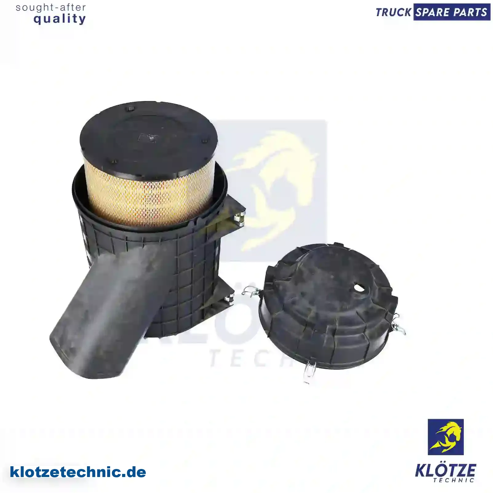 Air filter, complete, 1335673 || Klötze Technic Automotive Air Brake Systems