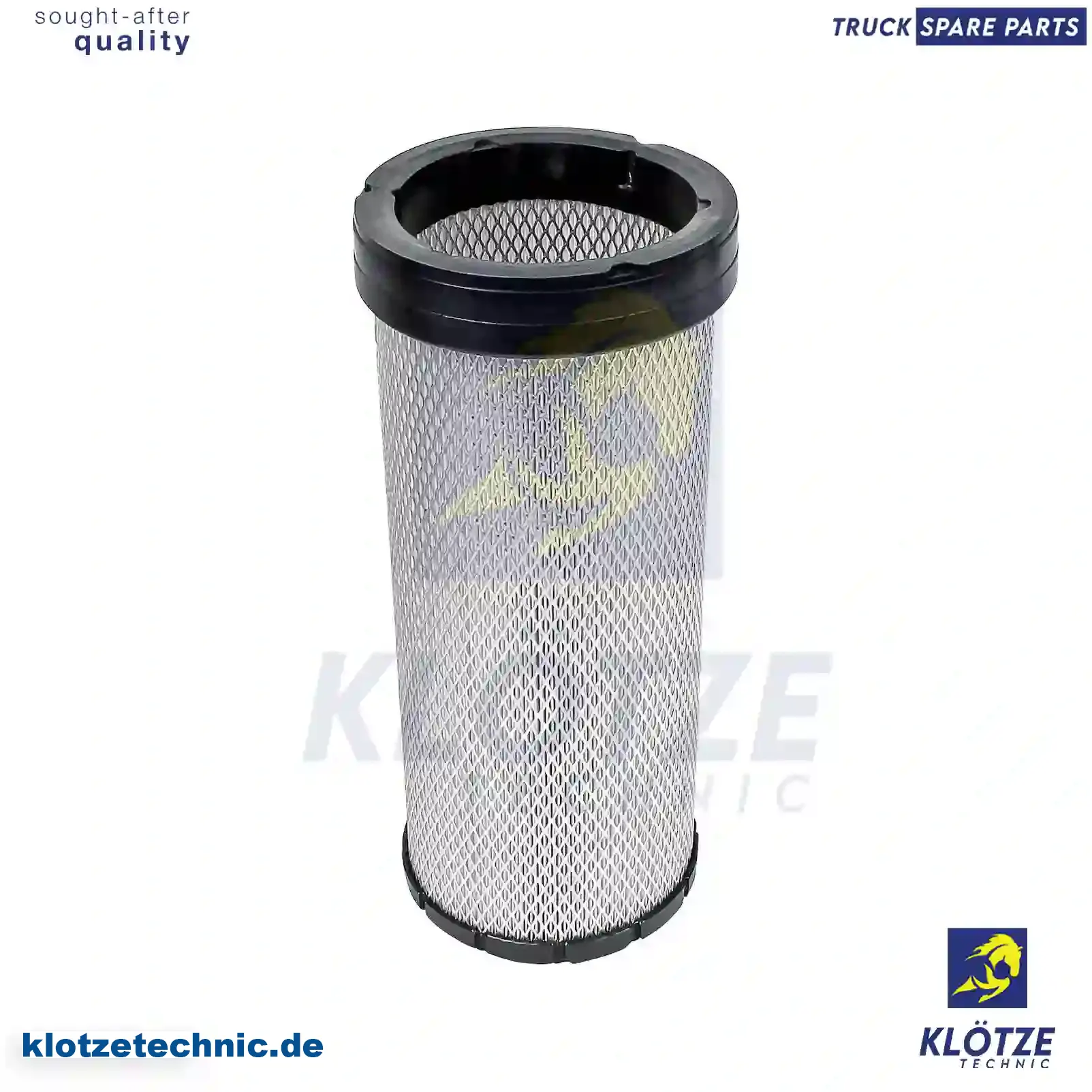 Air filter, inner, 1335681, 1869991, , || Klötze Technic Automotive Air Brake Systems
