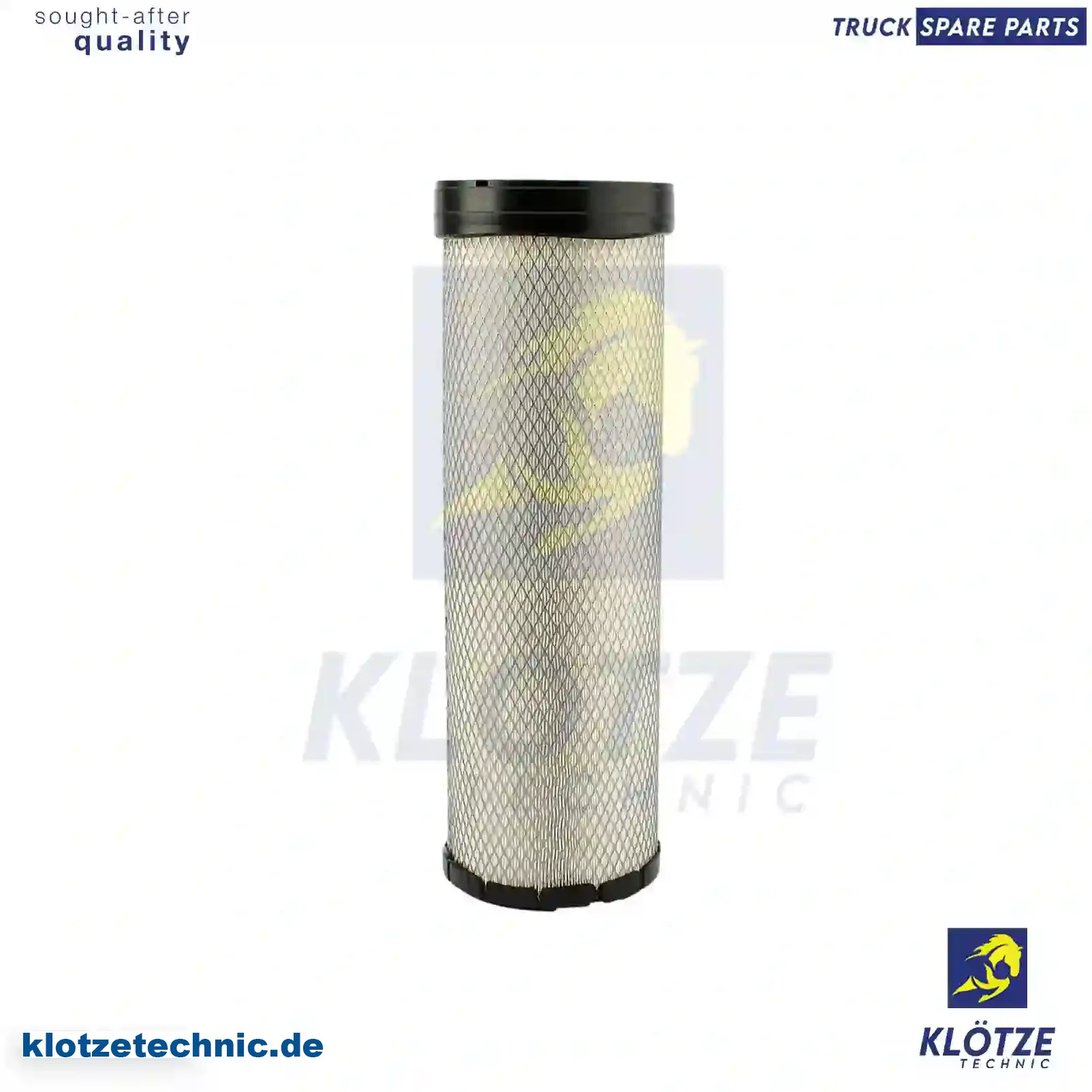 Air filter, inner, 1335680, ZG00893-0008, , || Klötze Technic Automotive Air Brake Systems