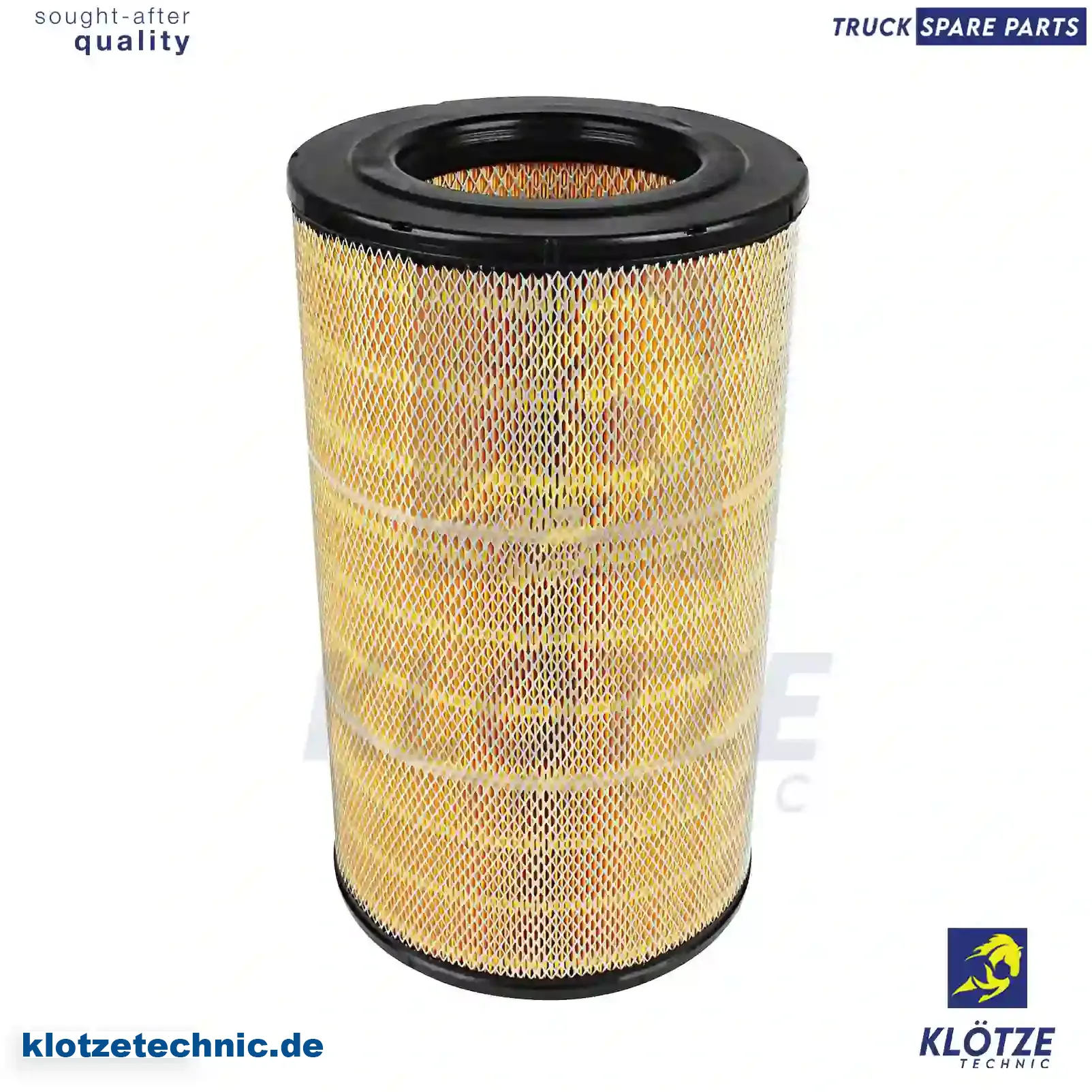 Air filter, 1335648, 1335678, 1421021, ZG00810-0008 || Klötze Technic Automotive Air Brake Systems