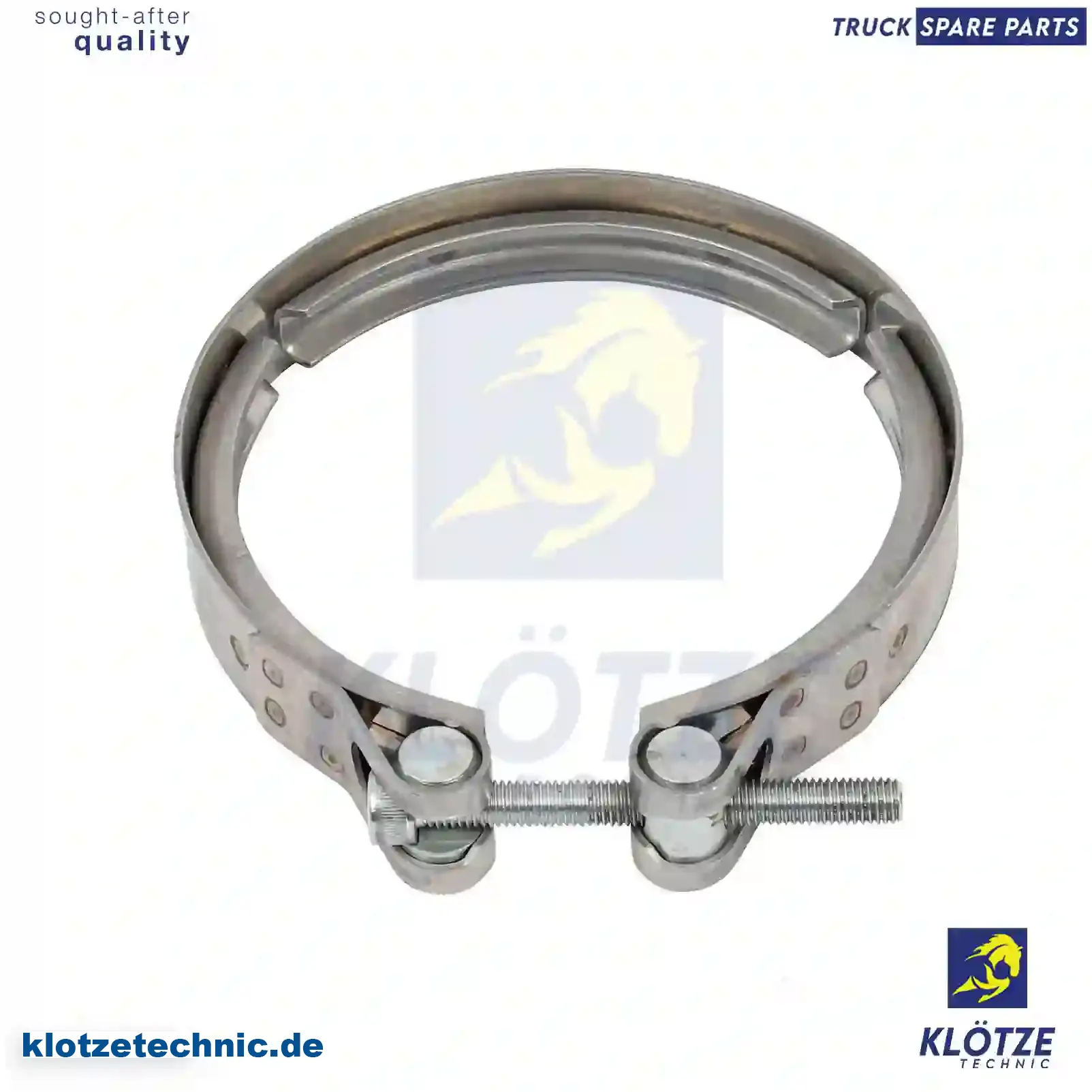 Clamp, 06674190006, 1371089, 1387136, 1422474, 1863831, ZG10250-0008 || Klötze Technic Automotive Air Brake Systems