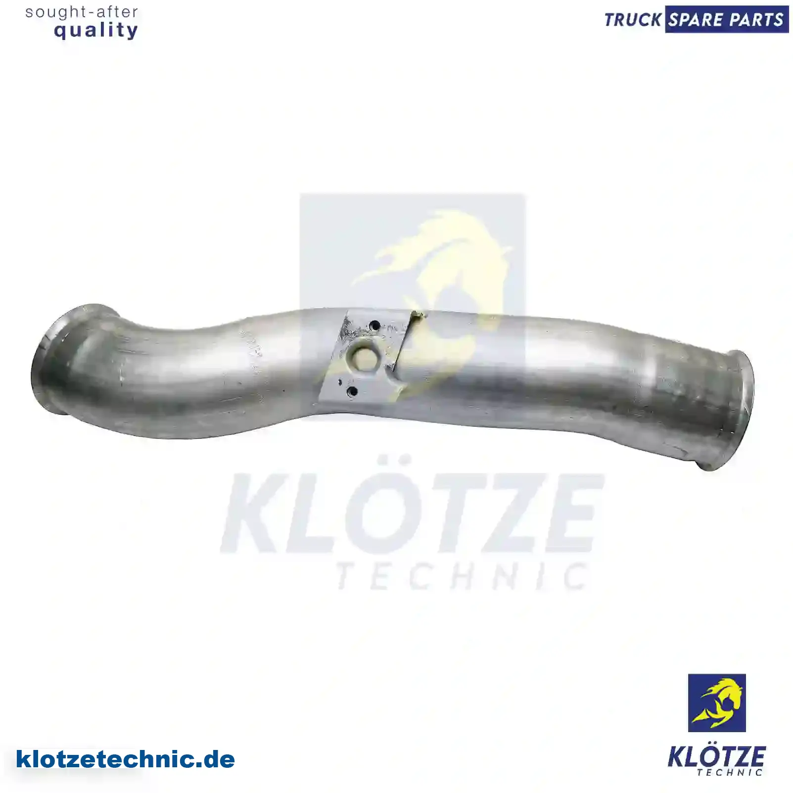Front exhaust pipe, 1413618, ZG10329-0008 || Klötze Technic Automotive Air Brake Systems