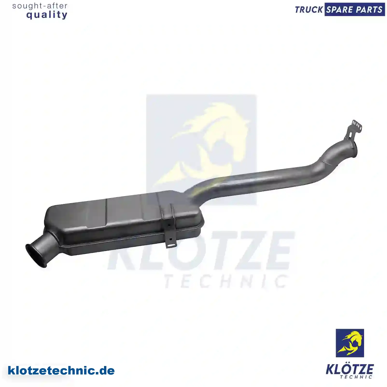End pipe, 1549217, 1780120, 1862540 || Klötze Technic Automotive Air Brake Systems