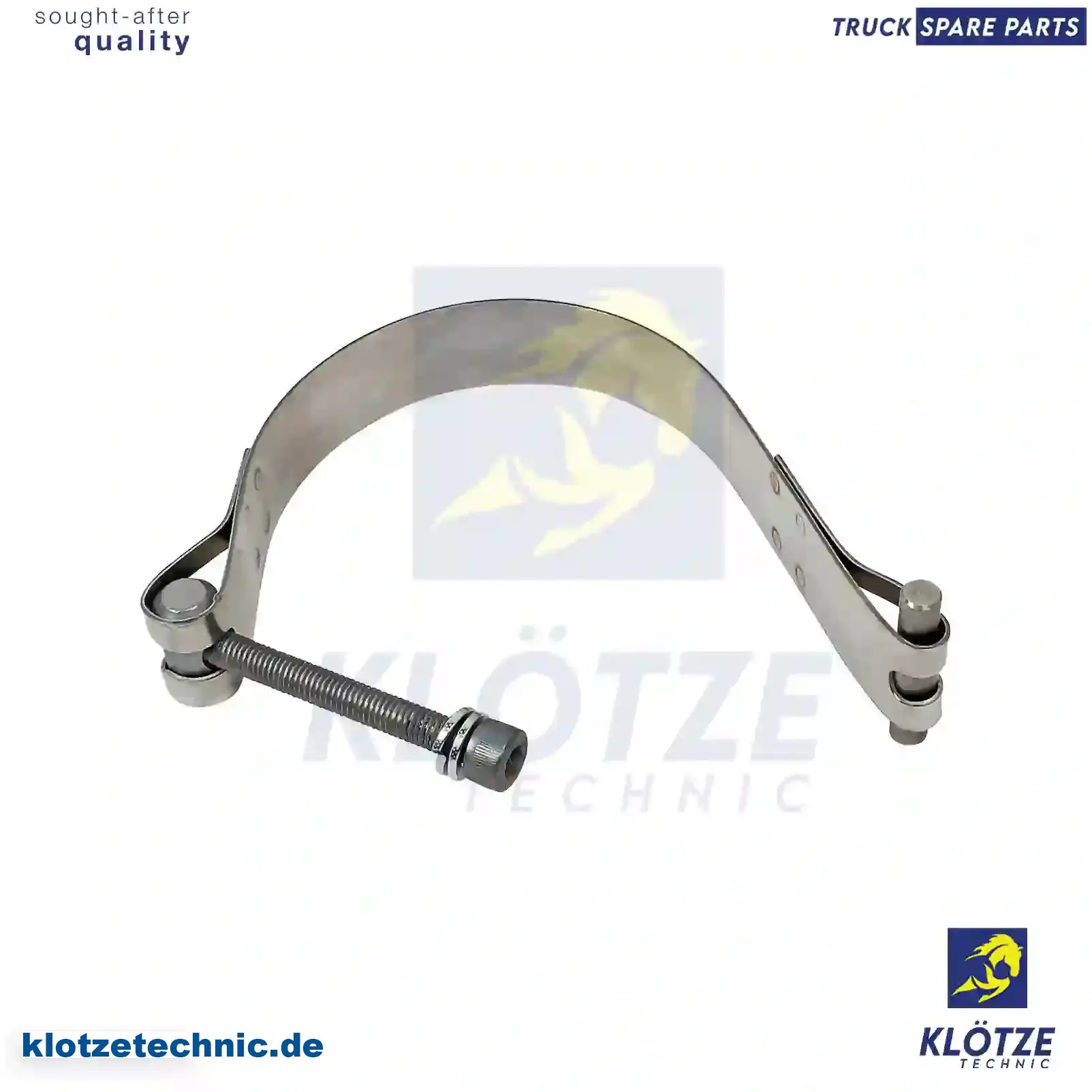 Clamp, 1421511, 1514959, ZG10255-0008 || Klötze Technic Automotive Air Brake Systems