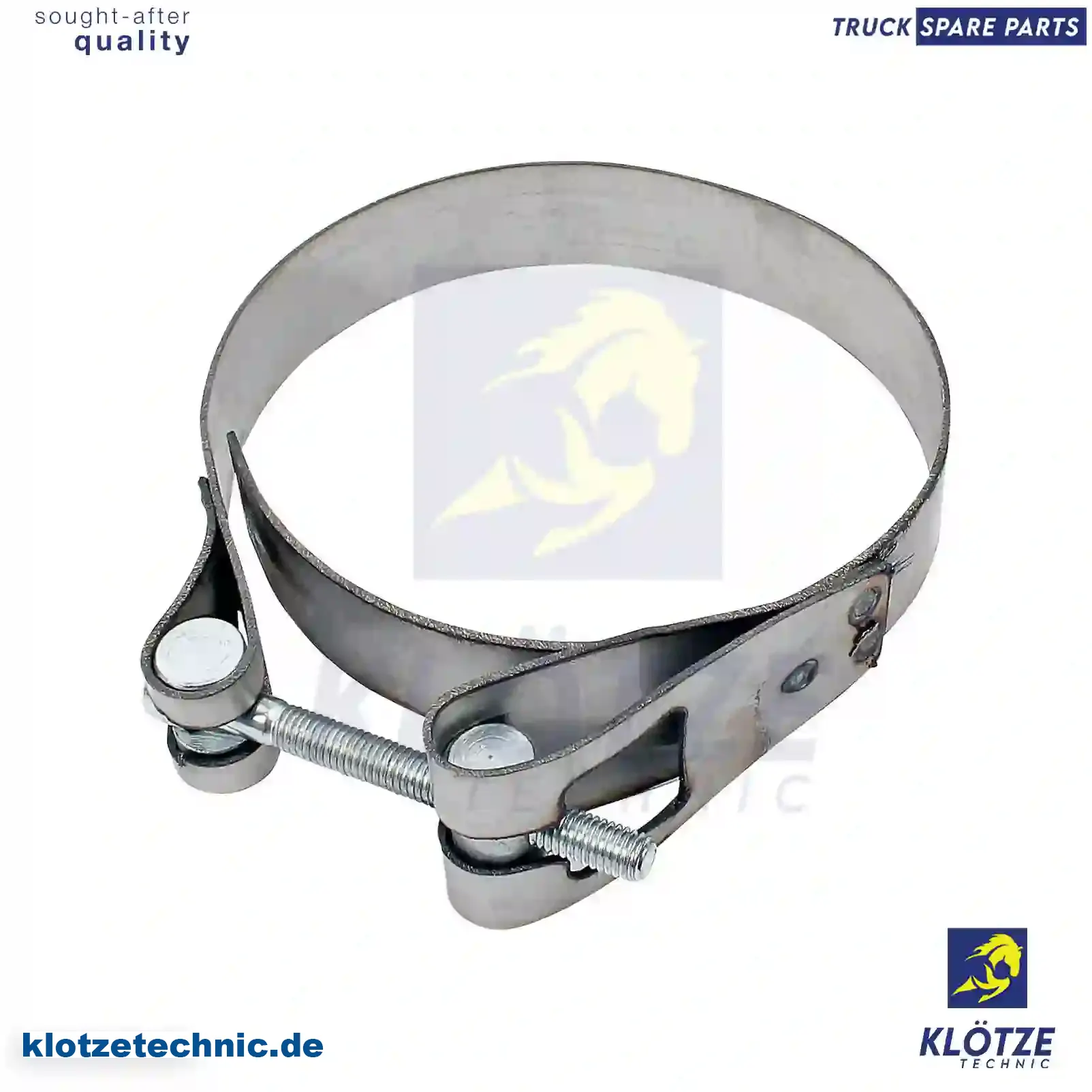 Clamp, 1420480, 1423390, 1782741, ZG10256-0008 || Klötze Technic Automotive Air Brake Systems
