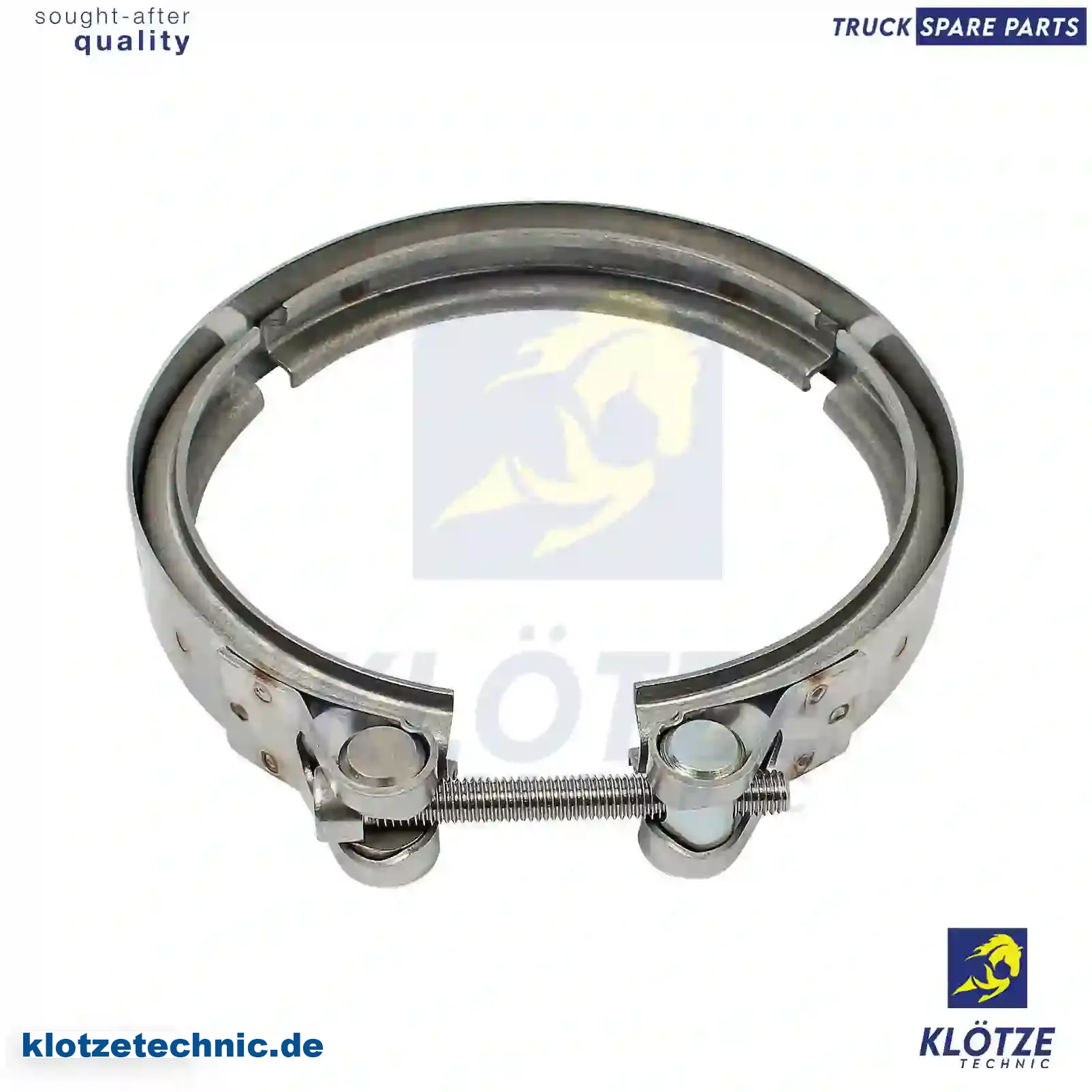 Clamp, 1863832, ZG10257-0008 || Klötze Technic Automotive Air Brake Systems