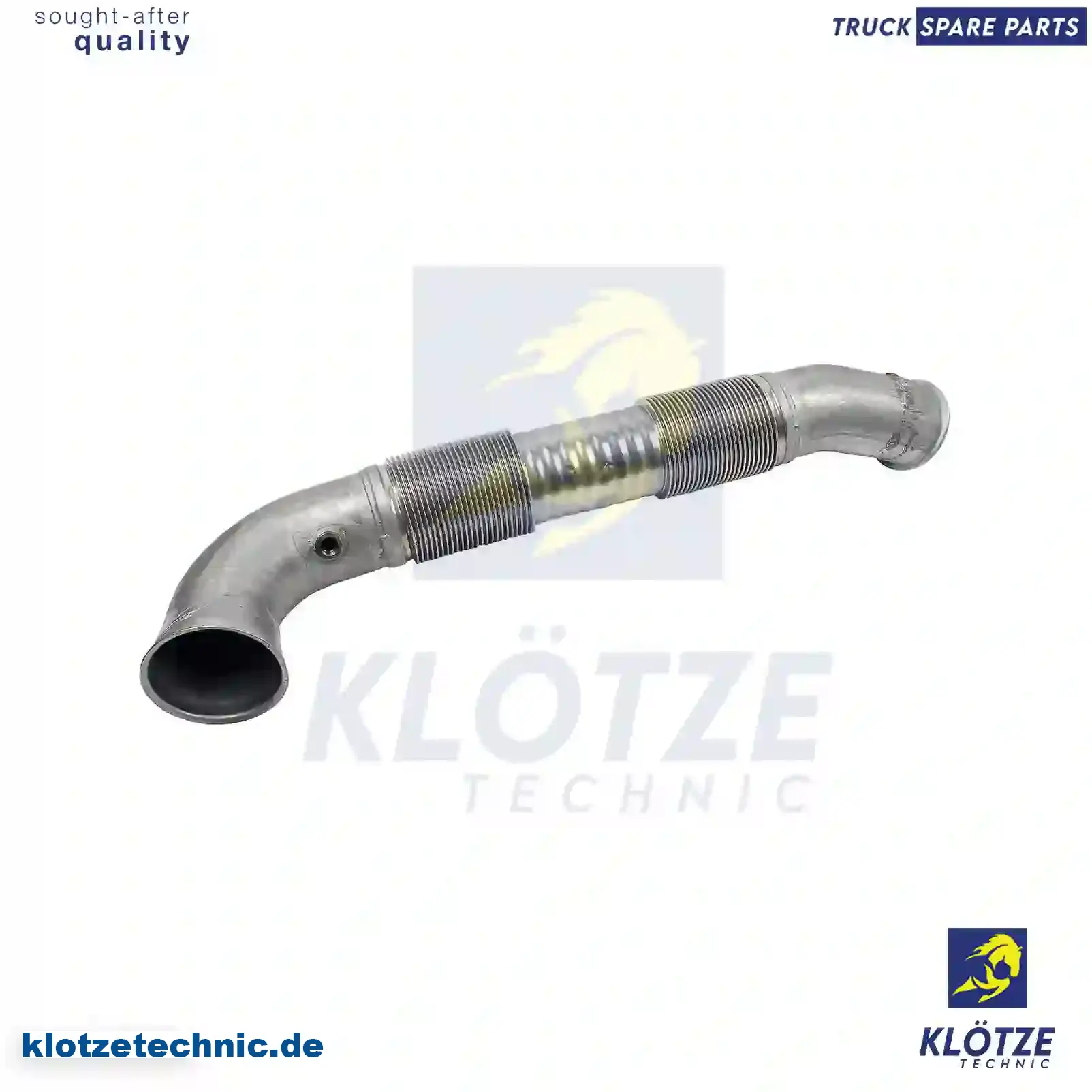 Exhaust pipe, 1868602, 2276712, ZG10292-0008 || Klötze Technic Automotive Air Brake Systems