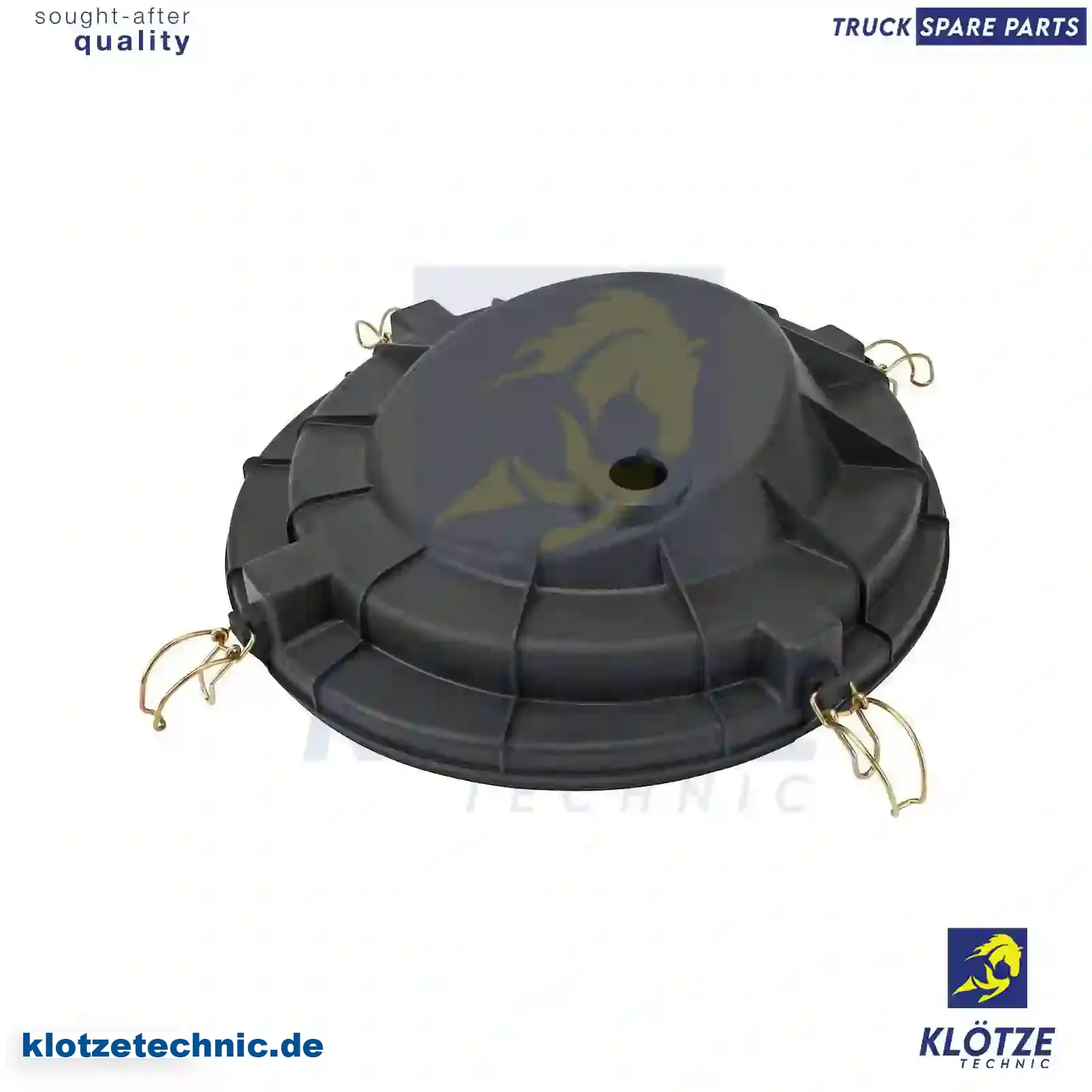 Air filter cover, 1335677, ZG00909-0008 || Klötze Technic Automotive Air Brake Systems