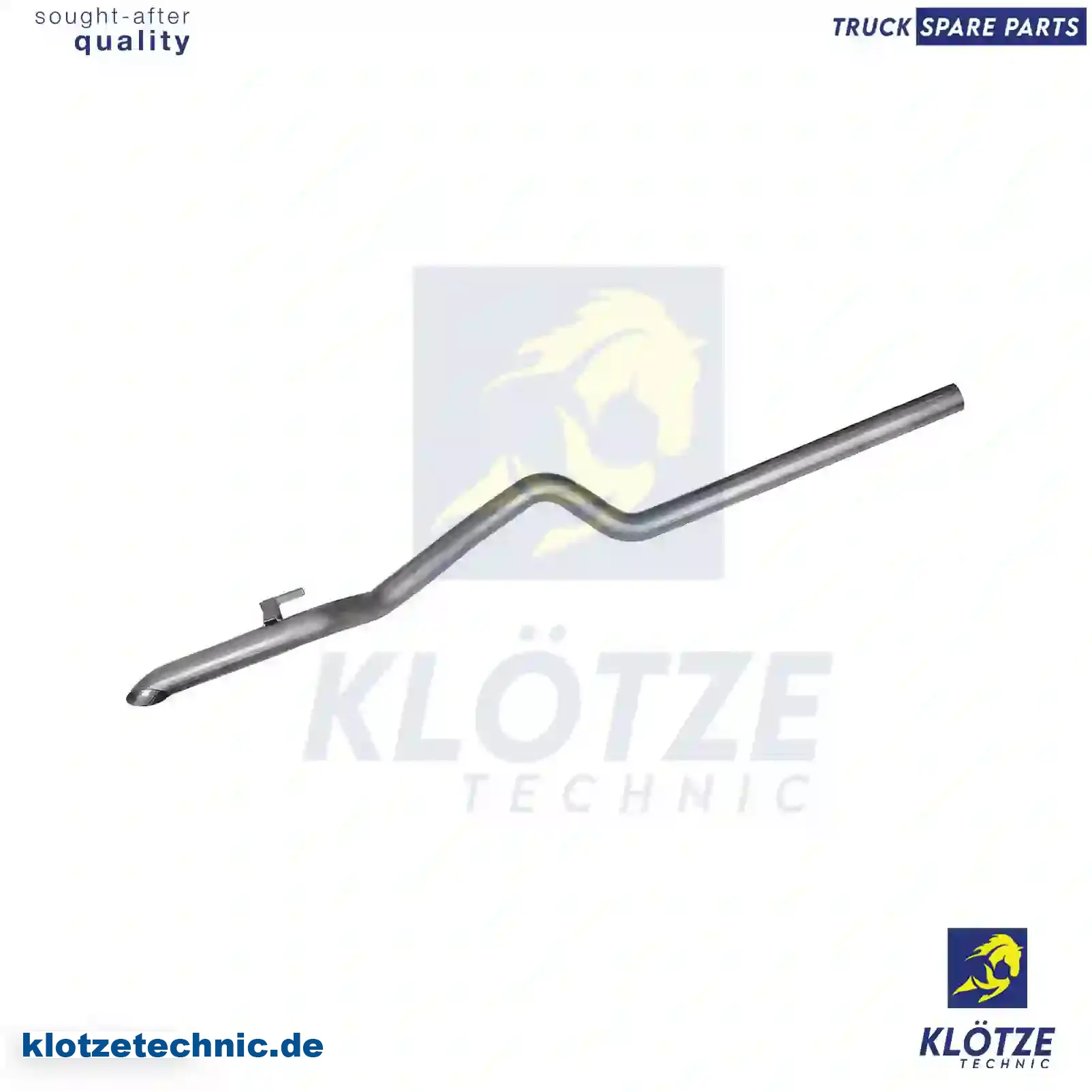 End pipe, 2D0253681AG, 2D0253681AK || Klötze Technic Automotive Air Brake Systems