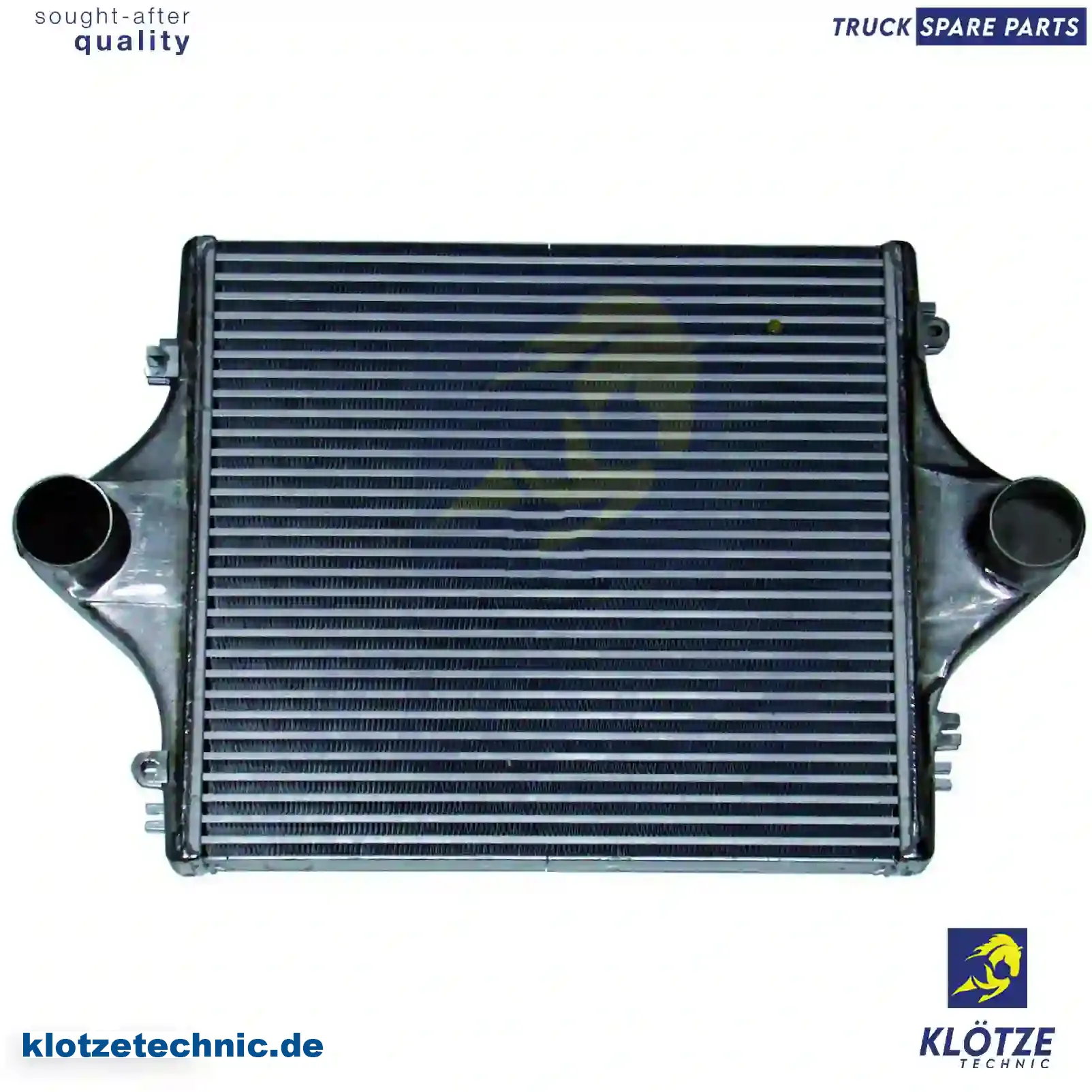 Intercooler, 81061300057, 81061300073, 81061300082, 81061300083, 81061300101, 81061300102, 81061300128, 81061300129, 81061300181, 81061300182, 81061309073 || Klötze Technic Automotive Air Brake Systems