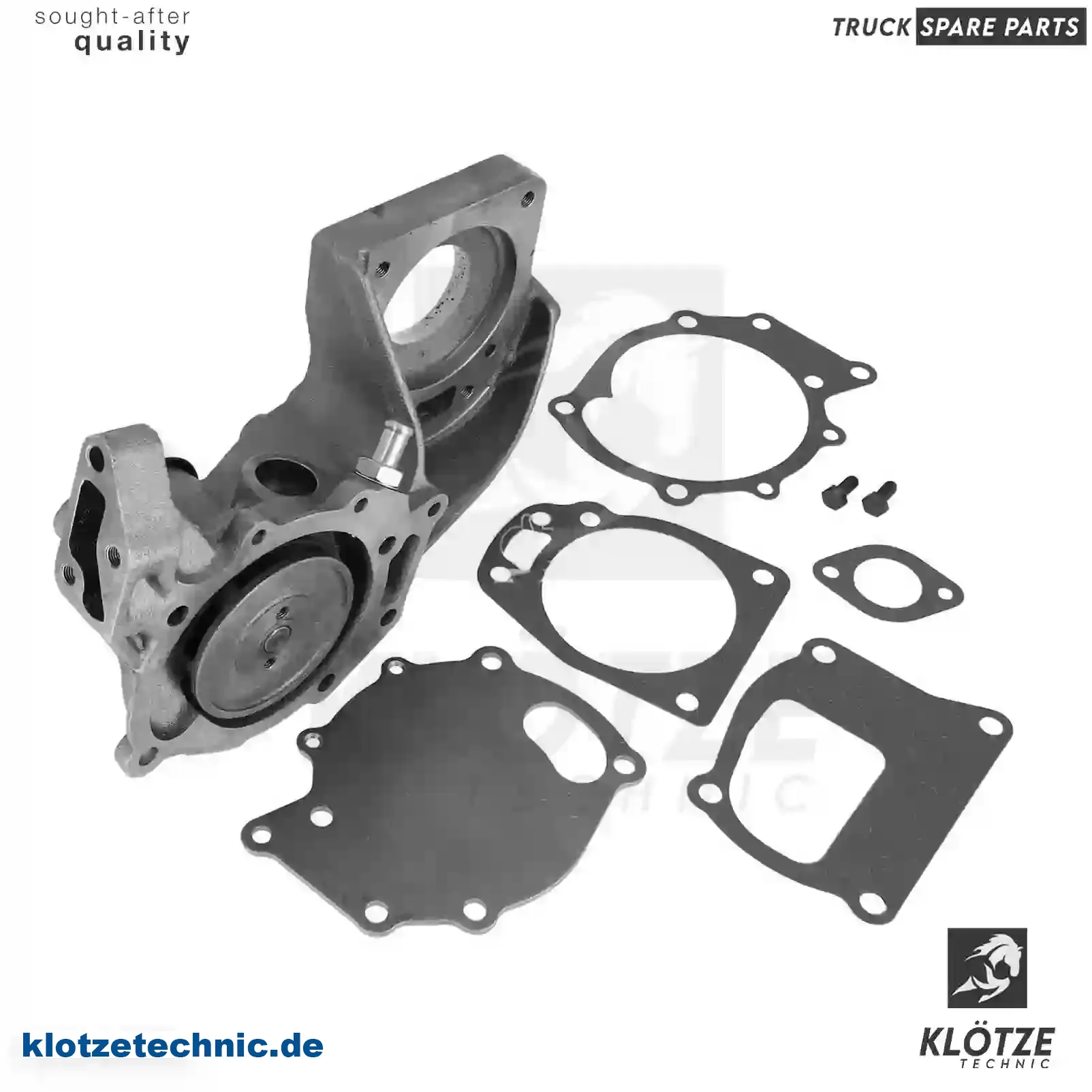 Water pump, 98415831, 98415831, ZG00749-0008 || Klötze Technic Automotive Air Brake Systems