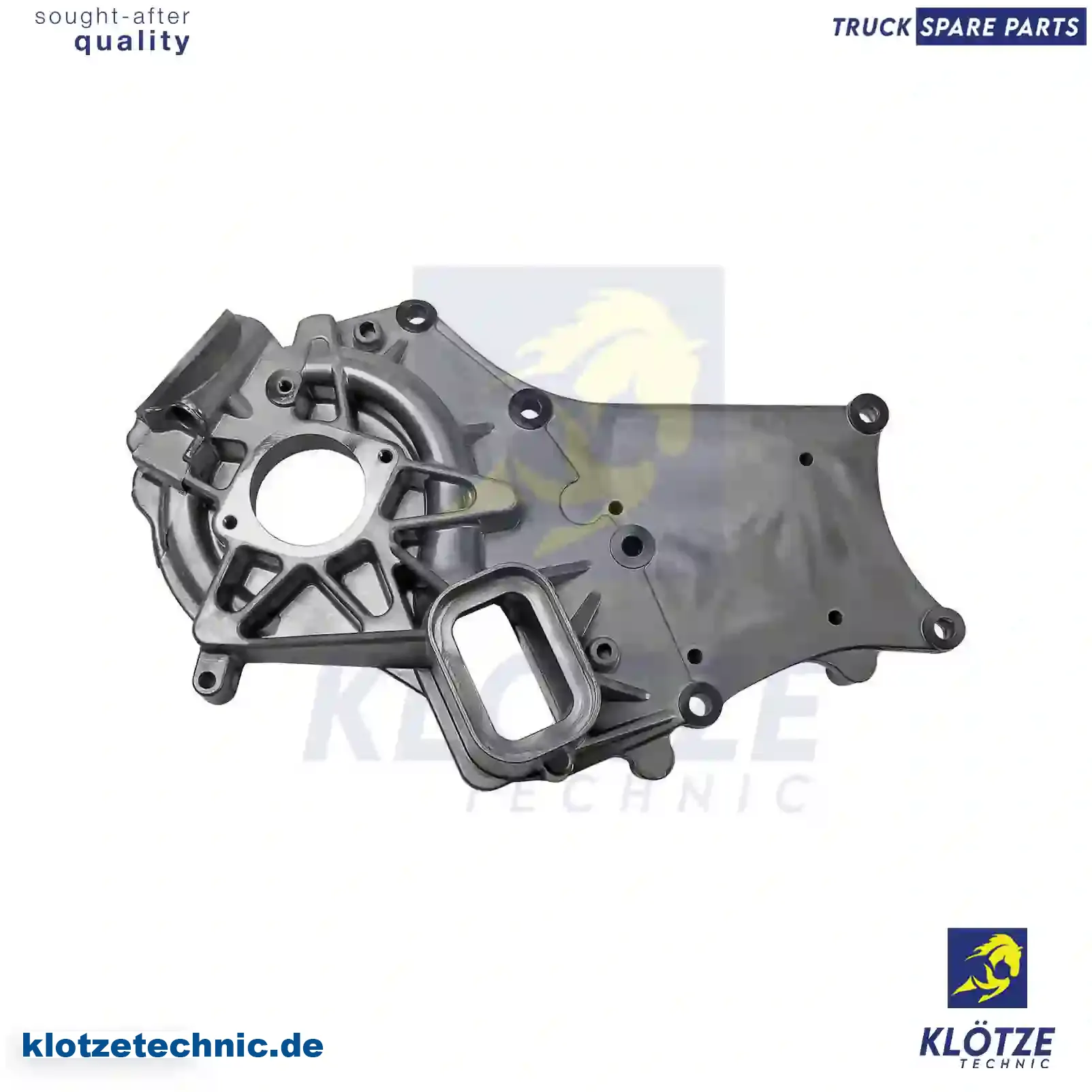 Water pump housing, 7420539530, 7422195476, 20539530, 22165476, 22195476 || Klötze Technic Automotive Air Brake Systems