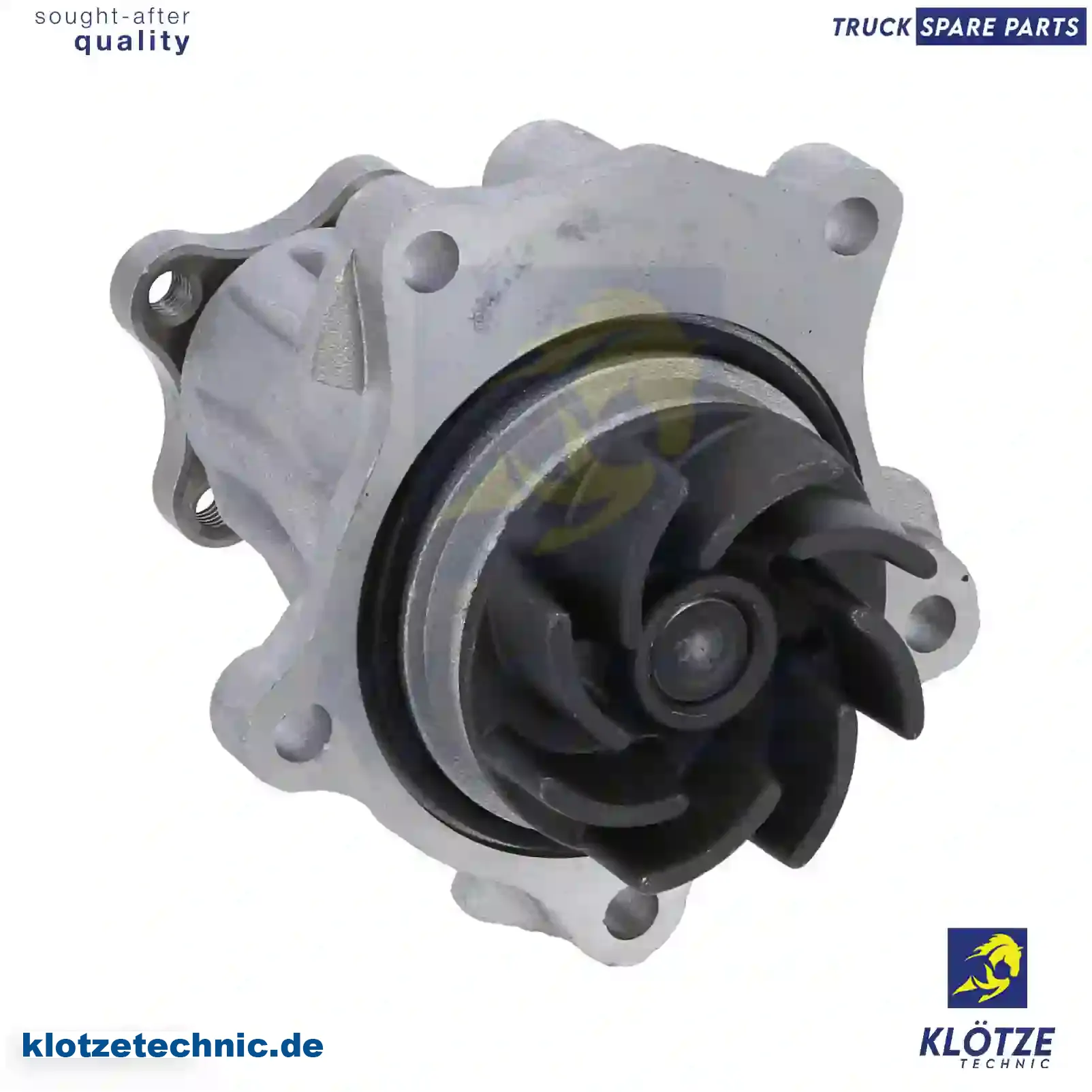 Water pump, 1320085, 1480869, 1518910, 1651816, 6457409, 7087382, 91WM-8501-AA, ME91WM-8951-A2B, 1376101, 1376102, 1480869, 1496992, 6M8G8501AC, 6M8G8501AD, 6M8G8501AE, 6M8G8501AG || Klötze Technic Automotive Air Brake Systems