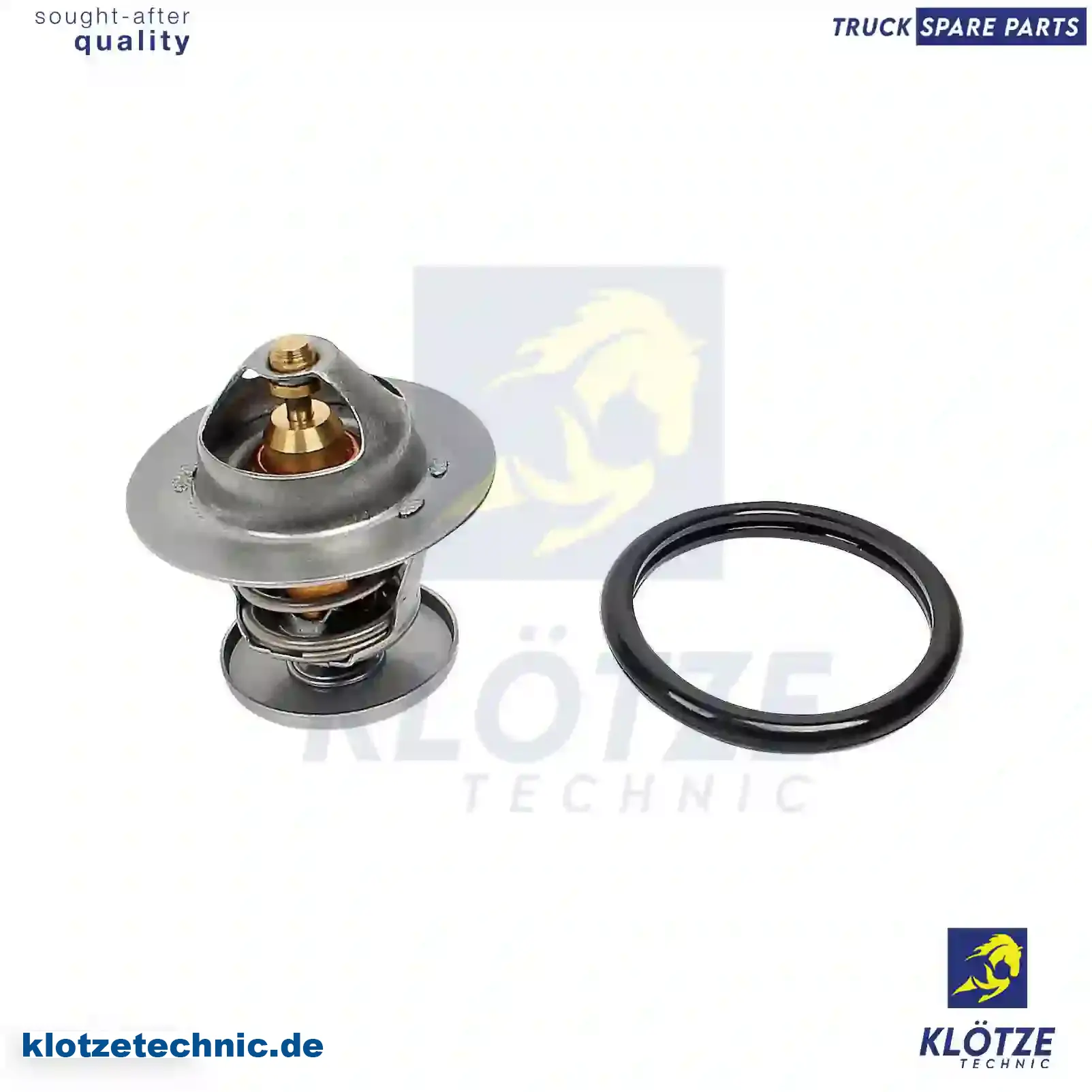 Thermostat, with gasket, 1086282, 89FF-8575-AB || Klötze Technic Automotive Air Brake Systems