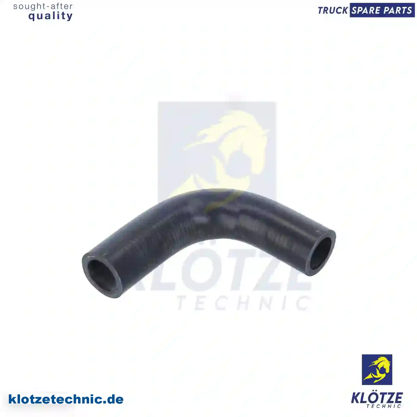 Radiator hose, 313139, 346627, ZG00478-0008 || Klötze Technic Automotive Air Brake Systems