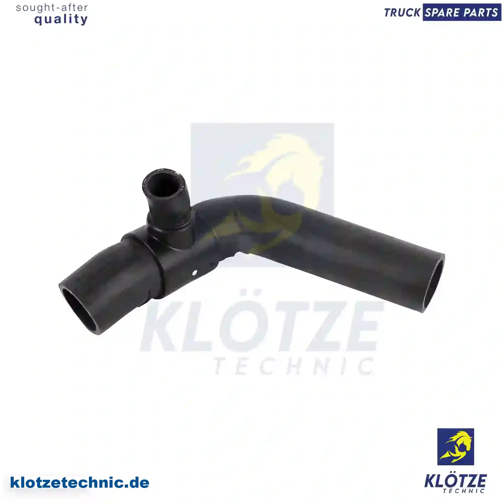 Radiator hose, 349347, 387993, ZG00490-0008 || Klötze Technic Automotive Air Brake Systems