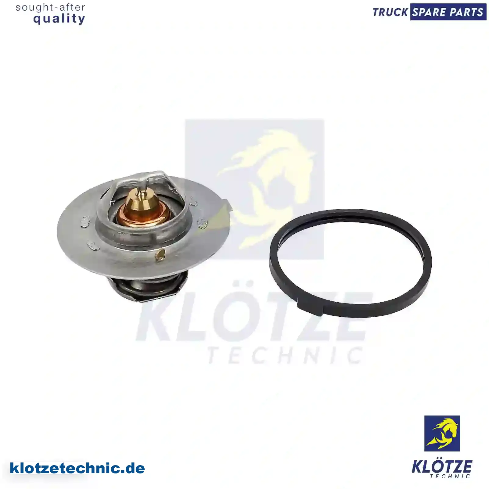 Thermostat, with gasket, 133747, 9150072380, 133747 || Klötze Technic Automotive Air Brake Systems
