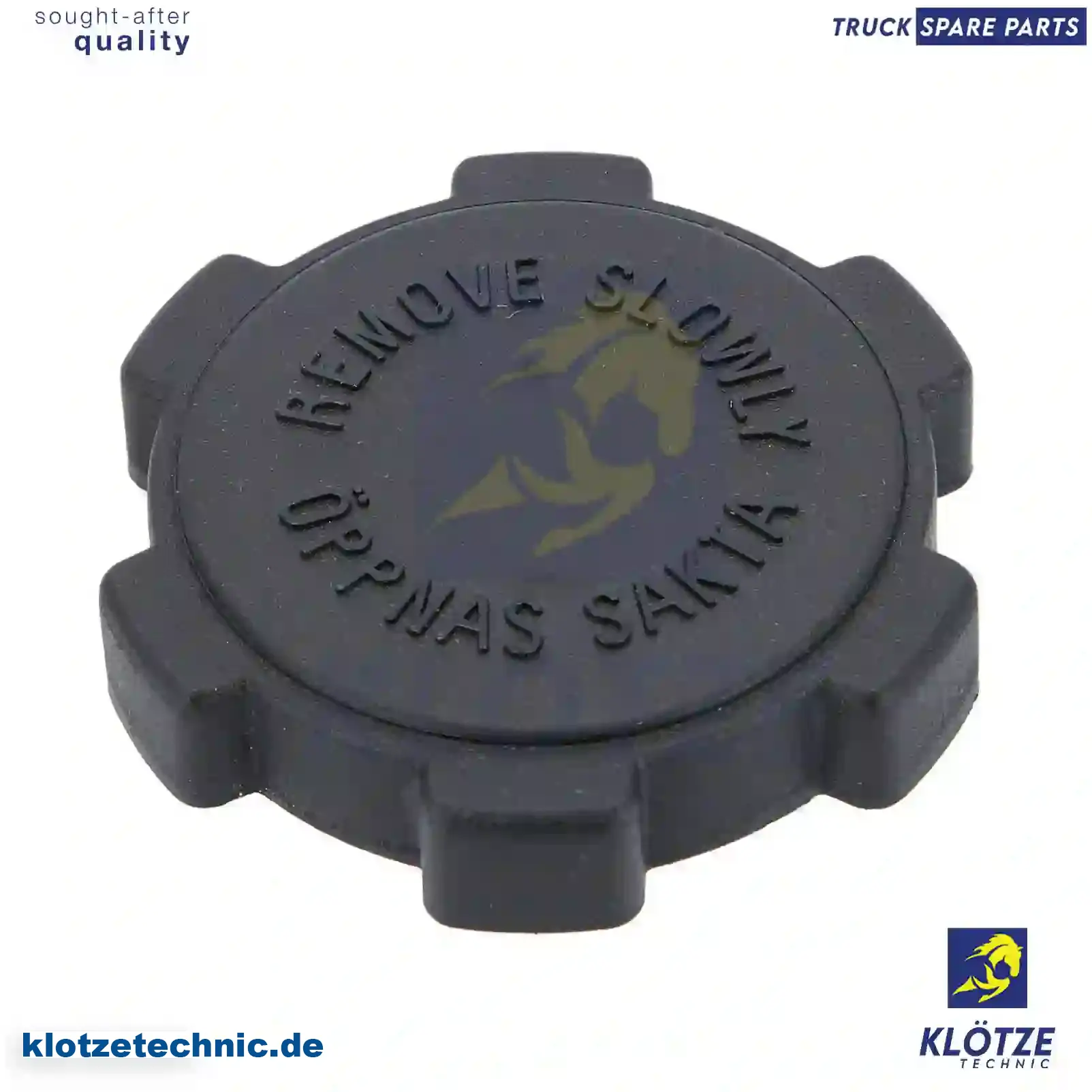 Cap, expansion tank, 129319, 270960, 308426, 357858, 367761, ZG02520-0008 || Klötze Technic Automotive Air Brake Systems