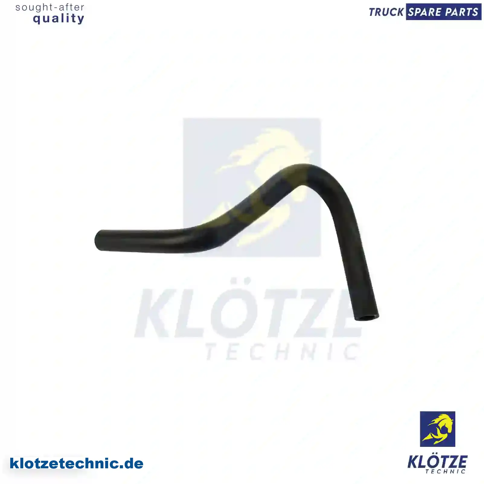Radiator hose, #YOK || Klötze Technic Automotive Air Brake Systems