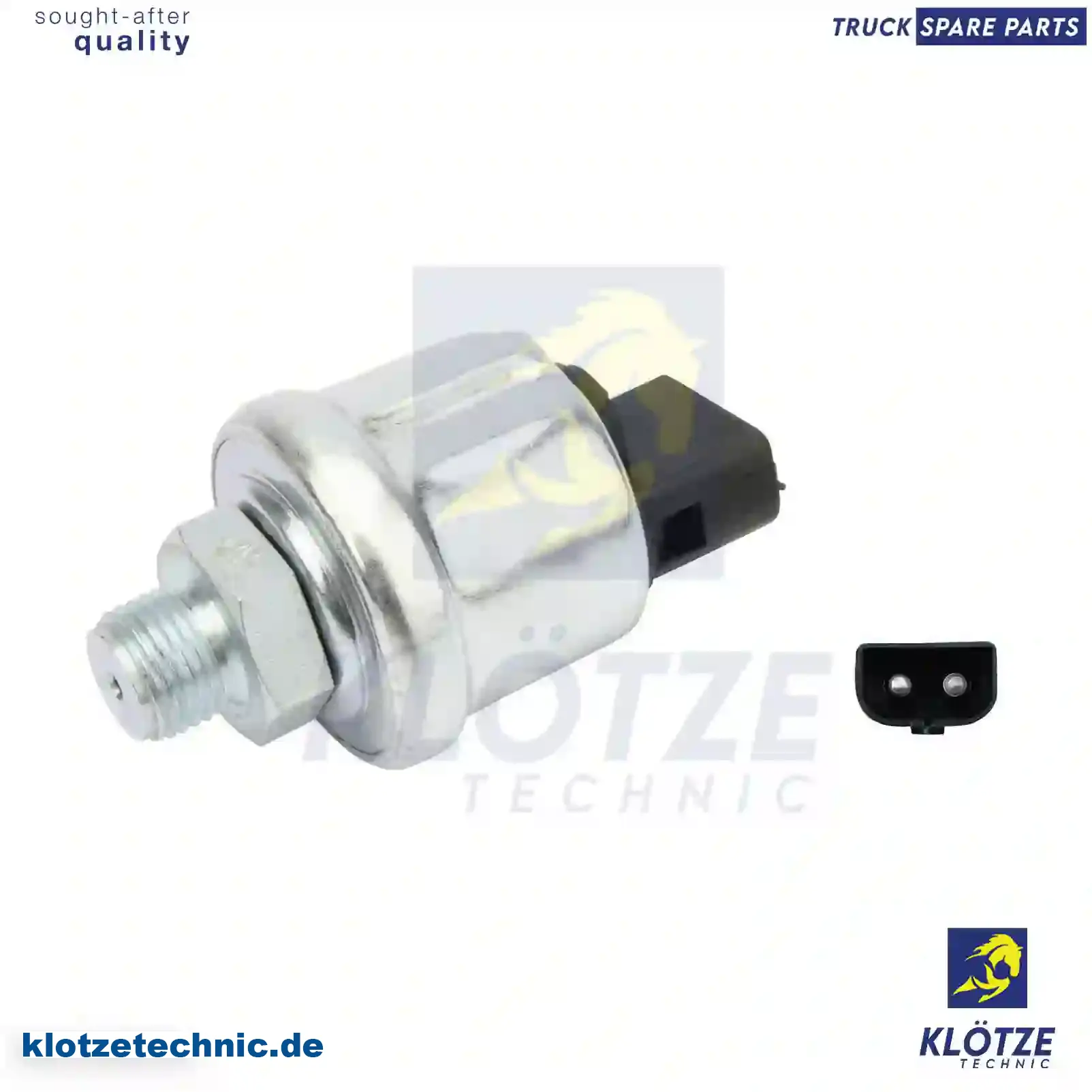 Pressure sensor, 5010311958, 5010311958, 7403987499, 1608833, 3987499, ZG20721-0008 || Klötze Technic Automotive Air Brake Systems
