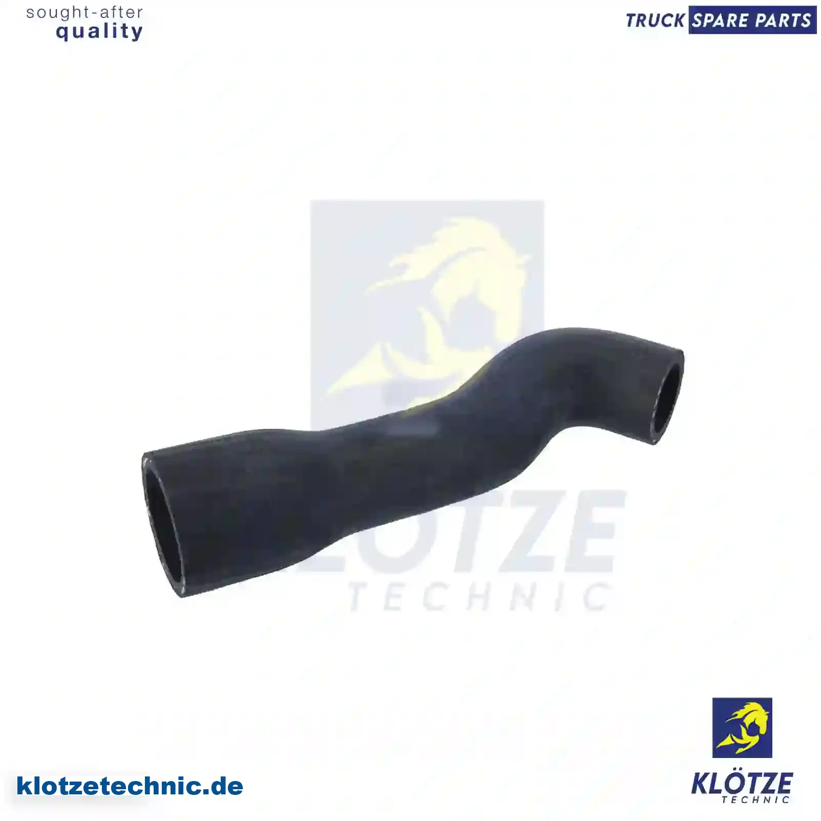 Radiator hose, 371074, ZG00488-0008 || Klötze Technic Automotive Air Brake Systems