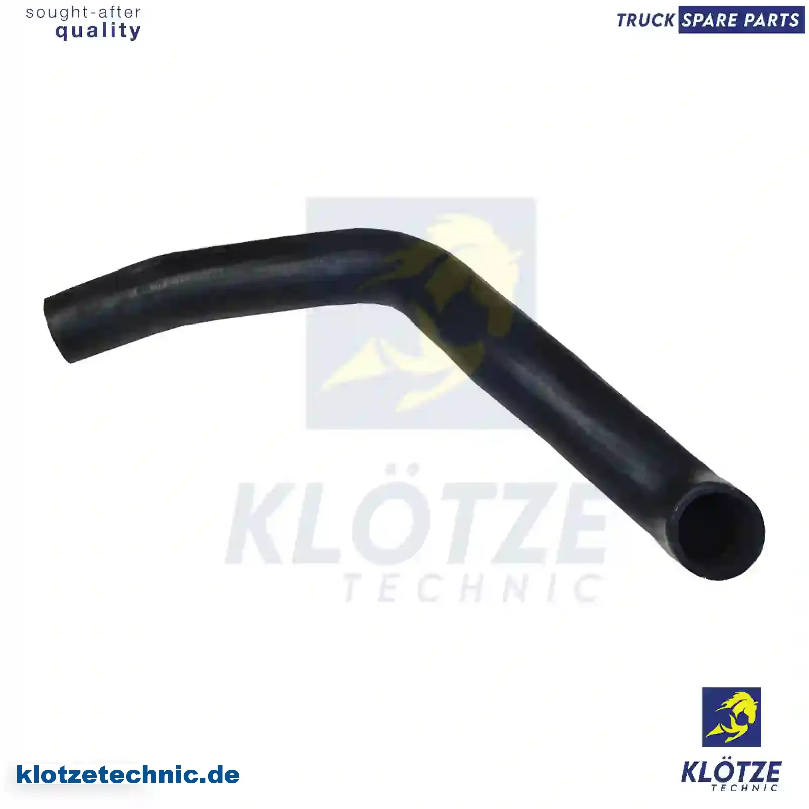 Radiator hose, 8161344, 8161344 || Klötze Technic Automotive Air Brake Systems